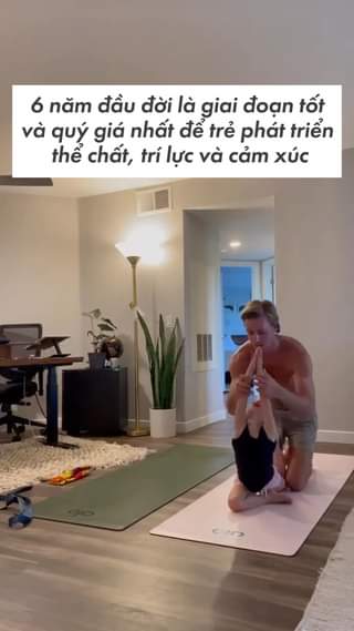 Chúc mừng quốc tế thiếu nhi
Không món quà gì quý giá với con bằng tình yêu thương và sự dịu dàng của cha mẹ #yoga #phunu #xuhuong #tambooksyoga
