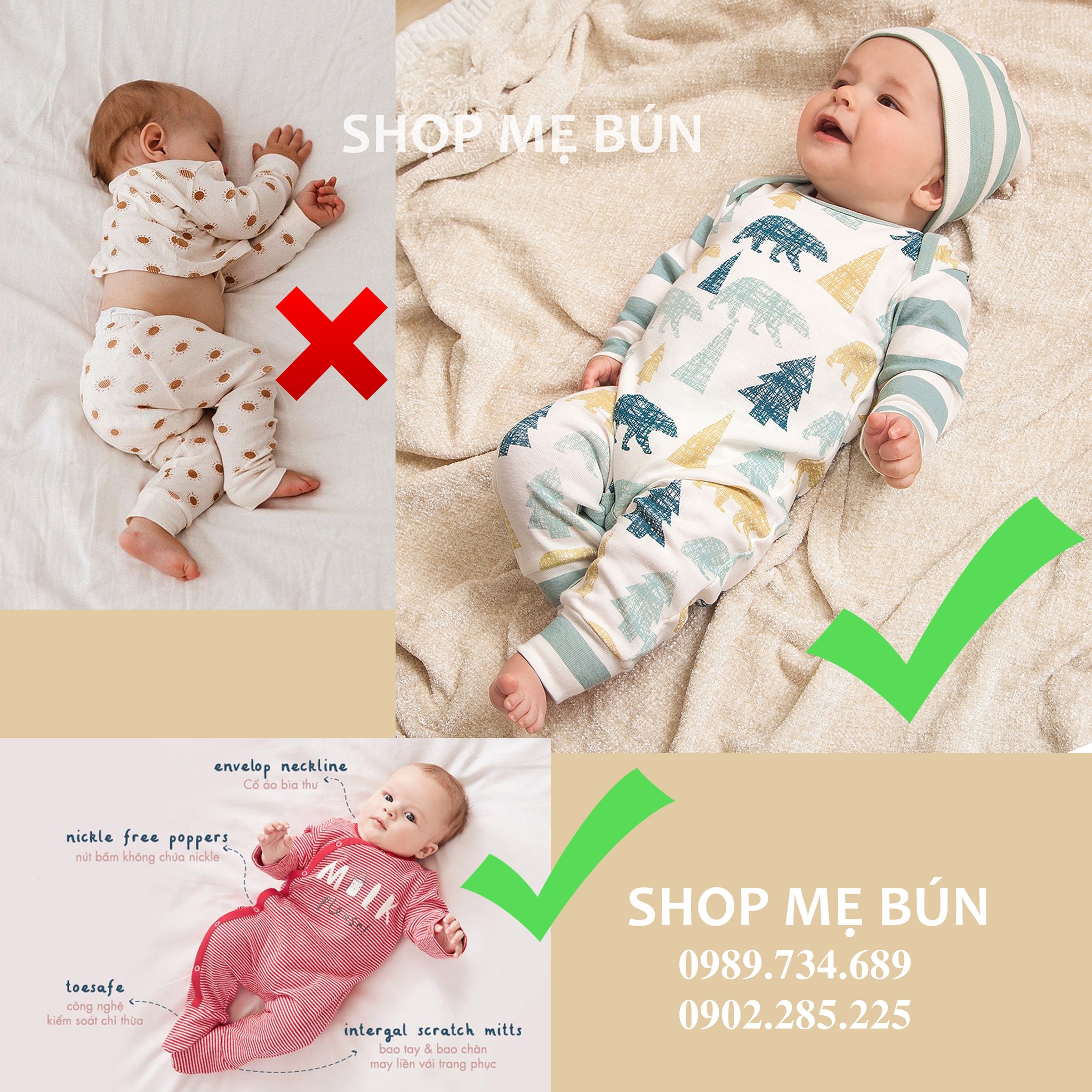 [🆕🇻🇳]  Nhà Bún – Chuyên đồ sơ sinh, đồ trẻ em xuất dư  😎❤️️⭐️ BÉ NẰM ĐIỀU HÒA MẶC ĐỒ GÌ PHÙ HỢP!!!
BODY SLEEP CHO CÒN CHỈ 8X/CHIẾC
KIỂM HÀNG TRƯỚC KHI THANH TOÁN NHA MẸ!
BODY SLEEP Món đồ cần thiết cho Con nè Mẹ!!! Vừ , shares-5✔️ , likes-36❤️️ , date-2024-05-14 14:15:38🇻🇳🇻🇳🇻🇳📰🆕