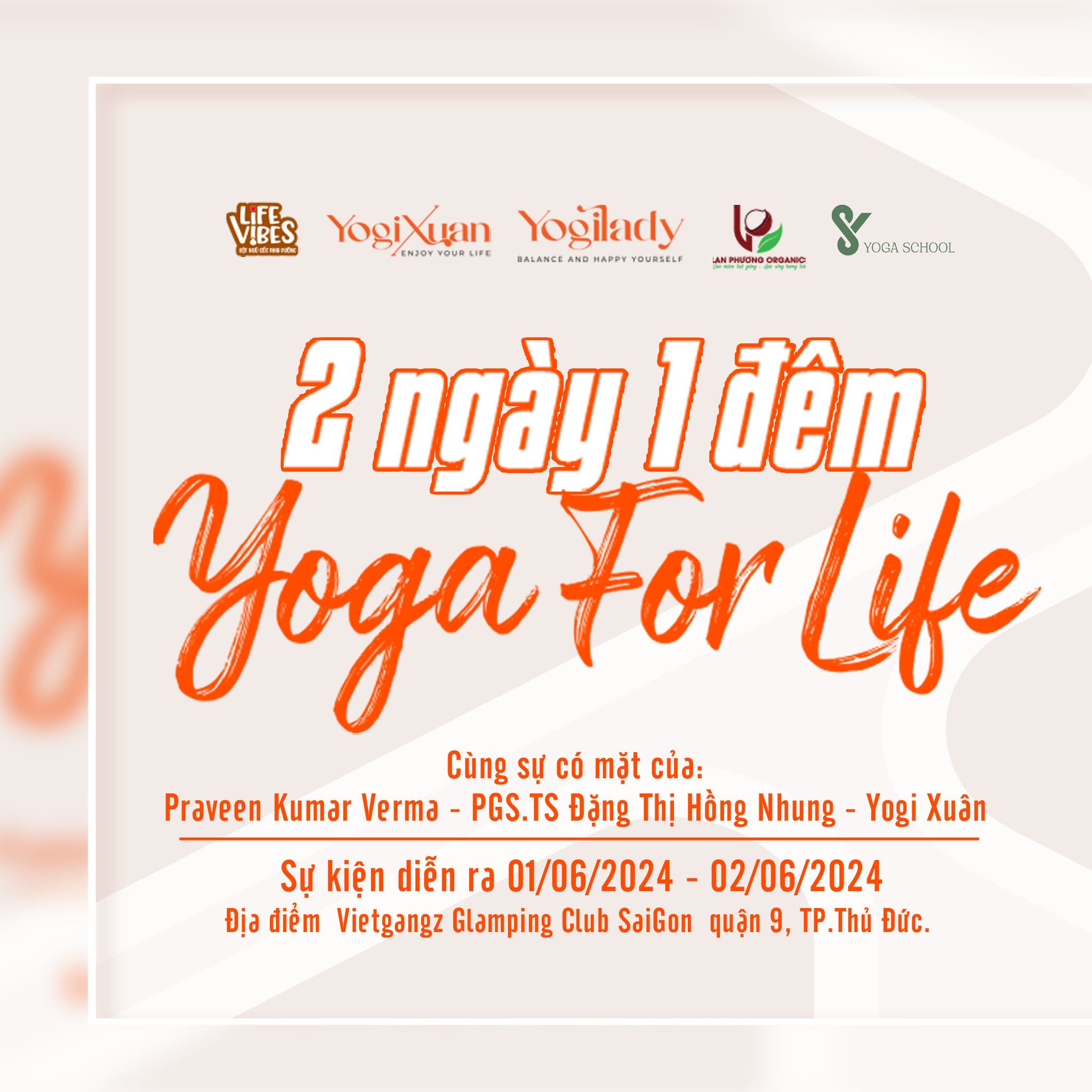 [🆕🇻🇳] Yogi Xuân 🧘 Top1Yoga 🧘 CHÀO MỪNG ĐẾN VỚI SỰ KIỆN 2 NGÀY 1 ĐÊM – YOGA FOR LIFE! 

Yogi Xuân và đội ngũ vô cùng vinh dự được chào đón các chuyên gia trong lĩnh vực Yoga, các khách  , shares-0✔️ , likes-65❤️️ , date-2024-05-31 14:00:13🇻🇳🇻🇳🇻🇳📰🆕