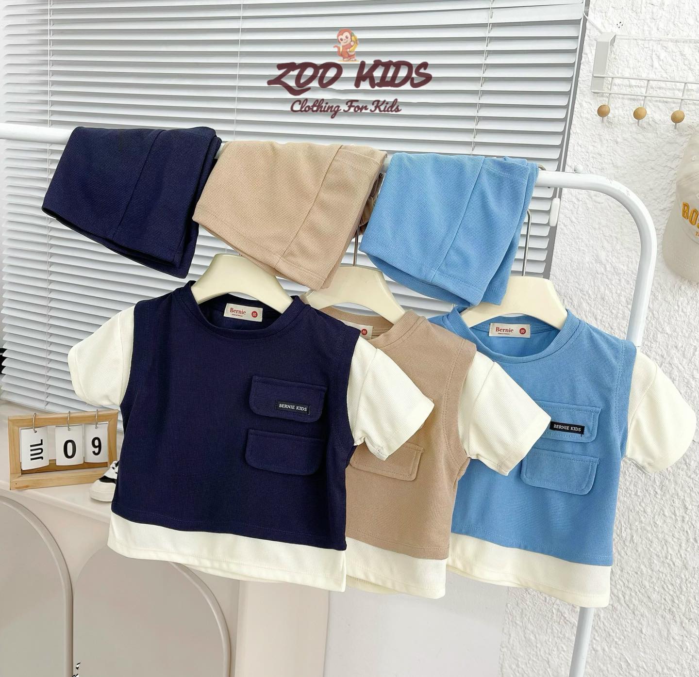 [🆕🇻🇳] ZOO KIDS 🧑‍🧒❤️️👶⭐️ Một sự lựa chon hoàn hảo cho một outfit vừa câ tính và sành điệu
Outfit được thiết kế trên chất liệu vải cotton tổ ong có lỗ thông hơi thoáng khí mát mẻ  , shares-0✔️ , likes-6❤️️ , date-2024-05-30 00:22:34🇻🇳🇻🇳🇻🇳📰🆕