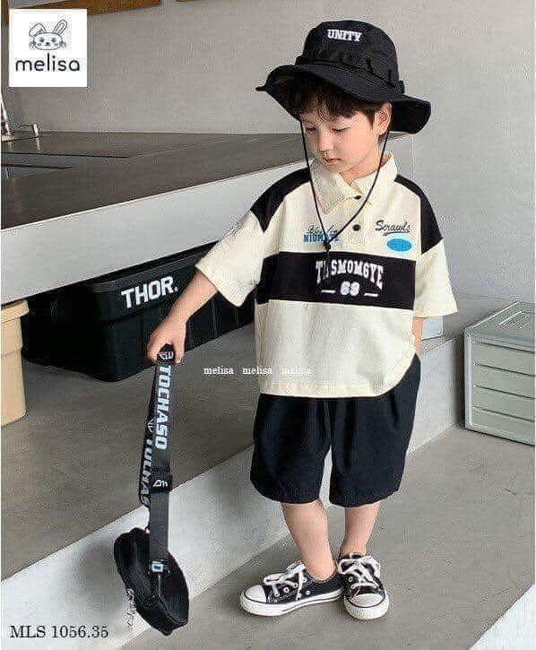 [🆕🇻🇳]  Minsu Kids 😎❤️️⭐️ Xả #100k  Set hàn bé trai này mặc đi học, đi chơi chuẩn đét ạ
Áo có cổ pha phối đẹp mắt quá, bé mặc đảm bảo đẹp trai nhất khu nha
Áo cotton 4c mặc mê lu , shares-0✔️ , likes-0❤️️ , date-2024-06-07 02:50:48🇻🇳🇻🇳🇻🇳📰🆕