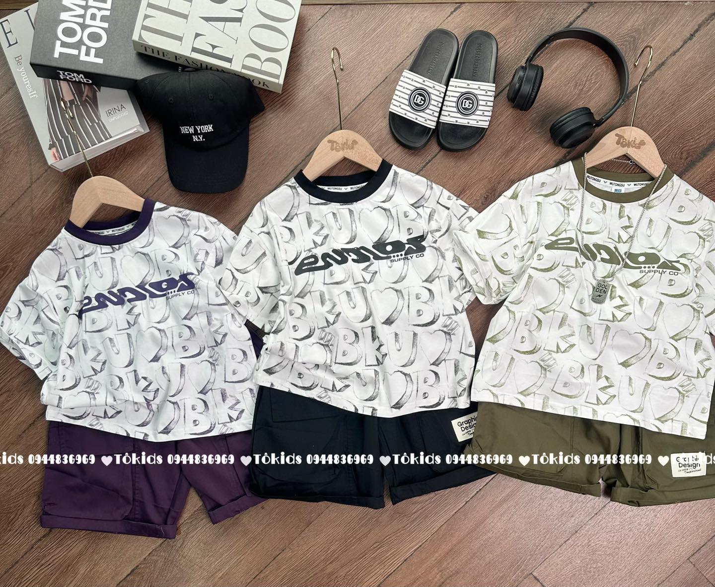 [🆕🇻🇳] Tô KIDs – Bán buôn – bán lẻ quần áo trẻ em phong cách và chất lượng 🧑‍🧒❤️️👶⭐️ Set cotton best seller nhà mẹ Tô đây ạ
Chất liệu áo cotton kèm quần kaki gió siêu chất
SALE #169k
Màu rêu:15-18kg,24-28kg
Màu đen:15-18kgx3,19-22kg,28 , shares-0✔️ , likes-2❤️️ , date-2024-06-11 07:30:22🇻🇳🇻🇳🇻🇳📰🆕