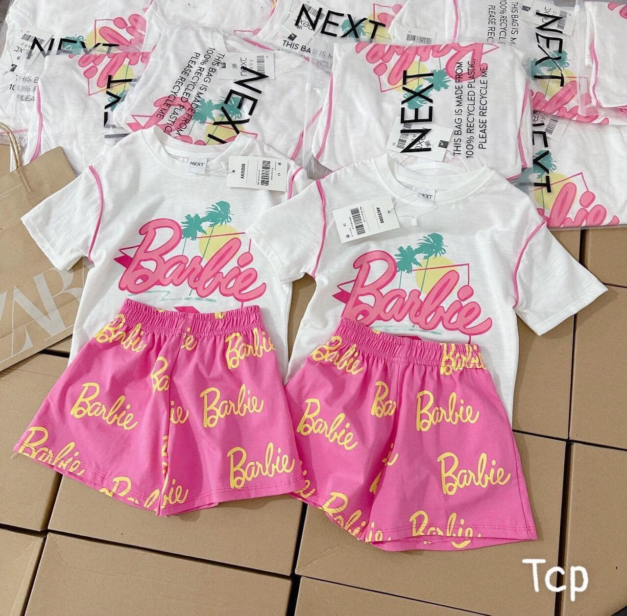 [🆕🇻🇳]  Minsu Kids 😎❤️️⭐️  Bộ Barbie siêu xinh  Áo xước Vân gỗ+ quần coton4c siêu mát  Bộ lịch sự đi học đi chơi đều đẹp a Size: 12-18m, 2y, 3y, 4y, 5y, 6y, 7/8y (9/27kg) chỉ #110kk , shares-0✔️ , likes-0❤️️ , date-2024-06-08 09:38:40🇻🇳🇻🇳🇻🇳📰🆕