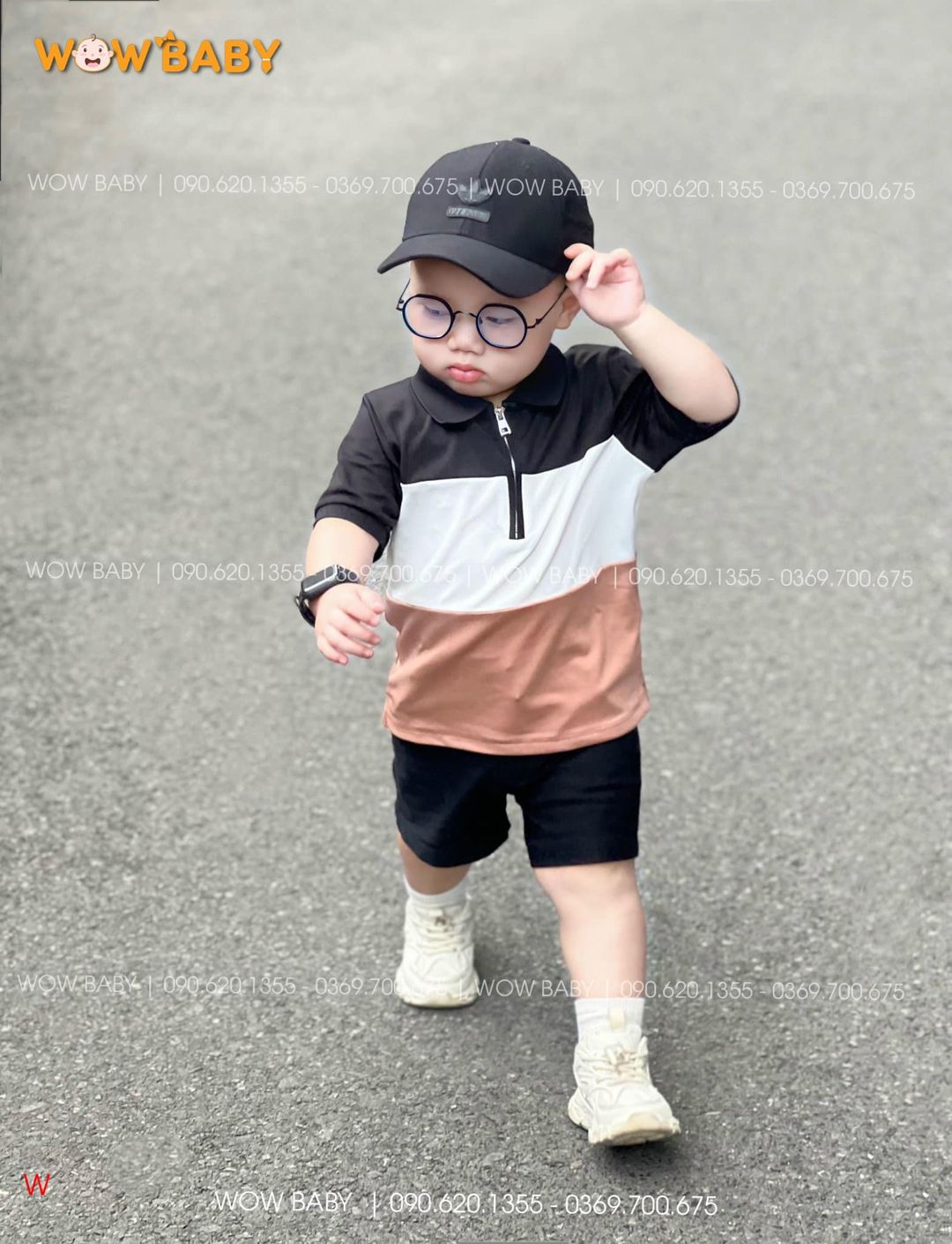 [🆕🇻🇳]  WOW BABY – XU HƯỚNG THỜI TRANG HÀNG ĐẦU CHO BÉ YÊU 🧑‍🧒❤️️👶⭐️ Big city boy là anh đó
Lên mẫu polo đen phối màu bao sang – bao chất – Zá #165k/bộ áo polo + quần kaki mềm co dãn, chun đằng sau mặc thoải mái
Hàng sẵn k , shares-0✔️ , likes-13❤️️ , date-2024-05-12 12:26:59🇻🇳🇻🇳🇻🇳📰🆕
