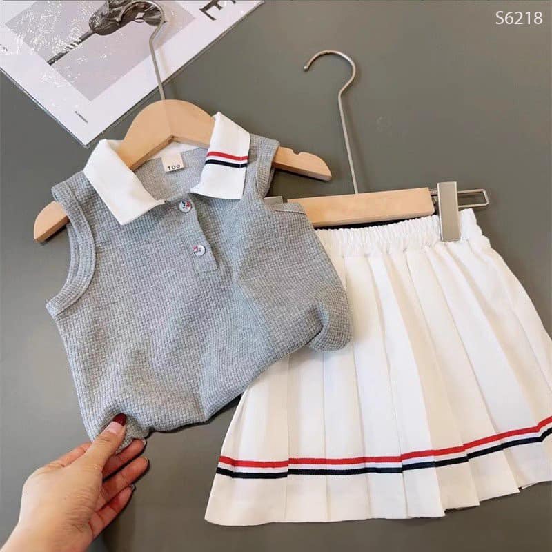 [🆕🇻🇳] Su An Kids – Phân phối Sỉ & Lẻ Quần áo trẻ em hàng Quảng Châu CC, VNTK 🧑‍🧒❤️️👶⭐️ – Set Áo Polo Xám CV Xếp Ly Trắng
Size 9-26kg
, shares-0✔️ , likes-3❤️️ , date-2024-06-20 10:04:02🇻🇳🇻🇳🇻🇳📰🆕
