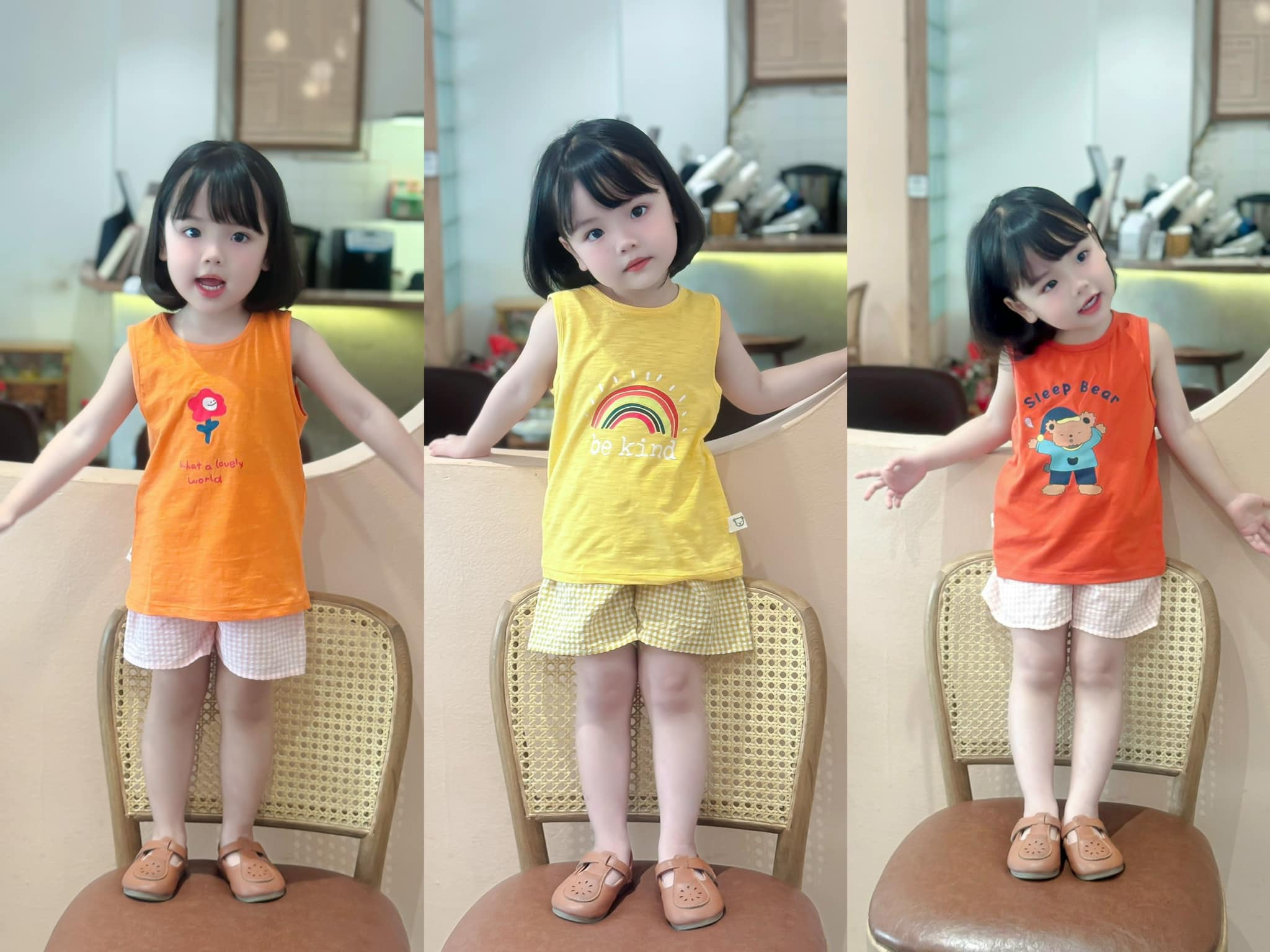 [🆕🇻🇳] Nhà Em Bé – Của hàng quần áo trẻ em 🧑‍🧒❤️️👶⭐️ Bộ cộc thun hot hit này nhà em có thêm màu đỏ gạch này nữa ạ. Hiện tại shop còn đủ size 3 màu này, hết là nhà em kết mã luôn ạ, mẫu này hot quá khách e toà , shares-0✔️ , likes-0❤️️ , date-2024-06-30 08:47:31🇻🇳🇻🇳🇻🇳📰🆕