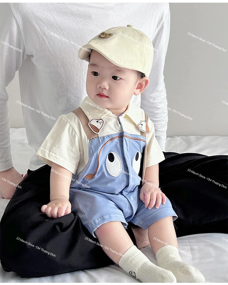 [🆕🇻🇳] 23 March Store- Thời trang trẻ em cao cấp 🧑‍🧒❤️️👶⭐️ RESTOCK
Cute quá ạ, chất cotton phải gọi là mướt mườn mượt luôn nha, mềm mại nha.
Sẵn 2 màu: xanh- vàng
Size: 5-13kg, shares-0✔️ , likes-1❤️️ , date-2024-07-05 02:41:07🇻🇳🇻🇳🇻🇳📰🆕