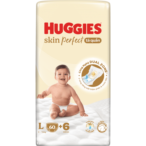 [🛒🇻🇳]Tã quần Huggies SkinPerfect Pants (L, 9-14kg, 60+6 miếng) – Huggies Skin Perfect , SKU – 7232000000003 – concung.com 🇻🇳🛒Top1Shop🛒 🇻🇳Top1Vietnam🇻🇳 🛍🛒🇻🇳
