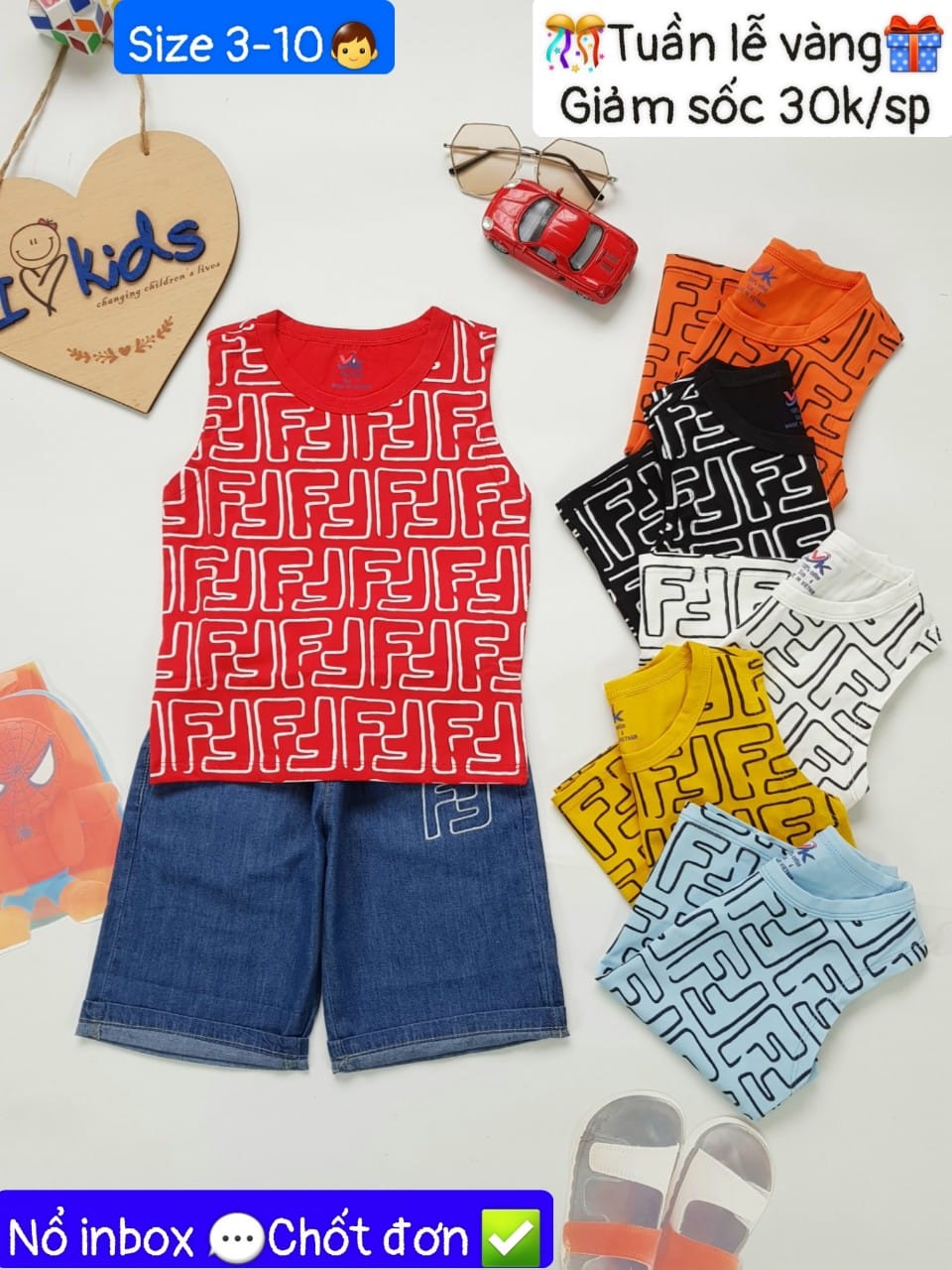 [🆕🇻🇳] Top1Order_Sỉ_Vkids 🛒 ❤️️⭐️ HOTT…SALE TƯNG BỪNG
TUẦN LỄ VÀNG GIÁ GIẢM SÂU 30/sp
Nhanh tay còn kịp, chậm tay hết hàng đẹp
Inbox Chốt đơnngay và lun ạ!
22H , shares-0✔️ , likes-0❤️️ , date-2022-07-12 14:01:54🇻🇳🇻🇳🇻🇳📰🆕