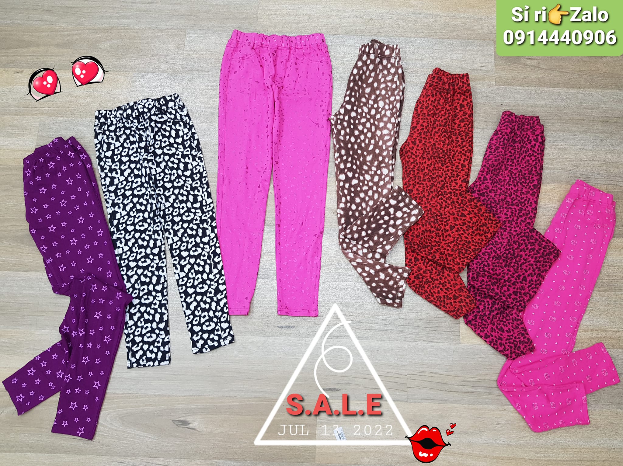 [🆕🇻🇳] Top1Order_Sỉ_Vkids 🛒 ❤️️⭐️ DG39kQuần legging da cá cho bé iu đủ màu, in tràn họa tiết, nhìn hoa mắt vì rất nhiều hàng thu đang sale ,sỉ tha hồ lựa
HOT SALE , shares-0✔️ , likes-0❤️️ , date-2022-07-12 21:01:06🇻🇳🇻🇳🇻🇳📰🆕