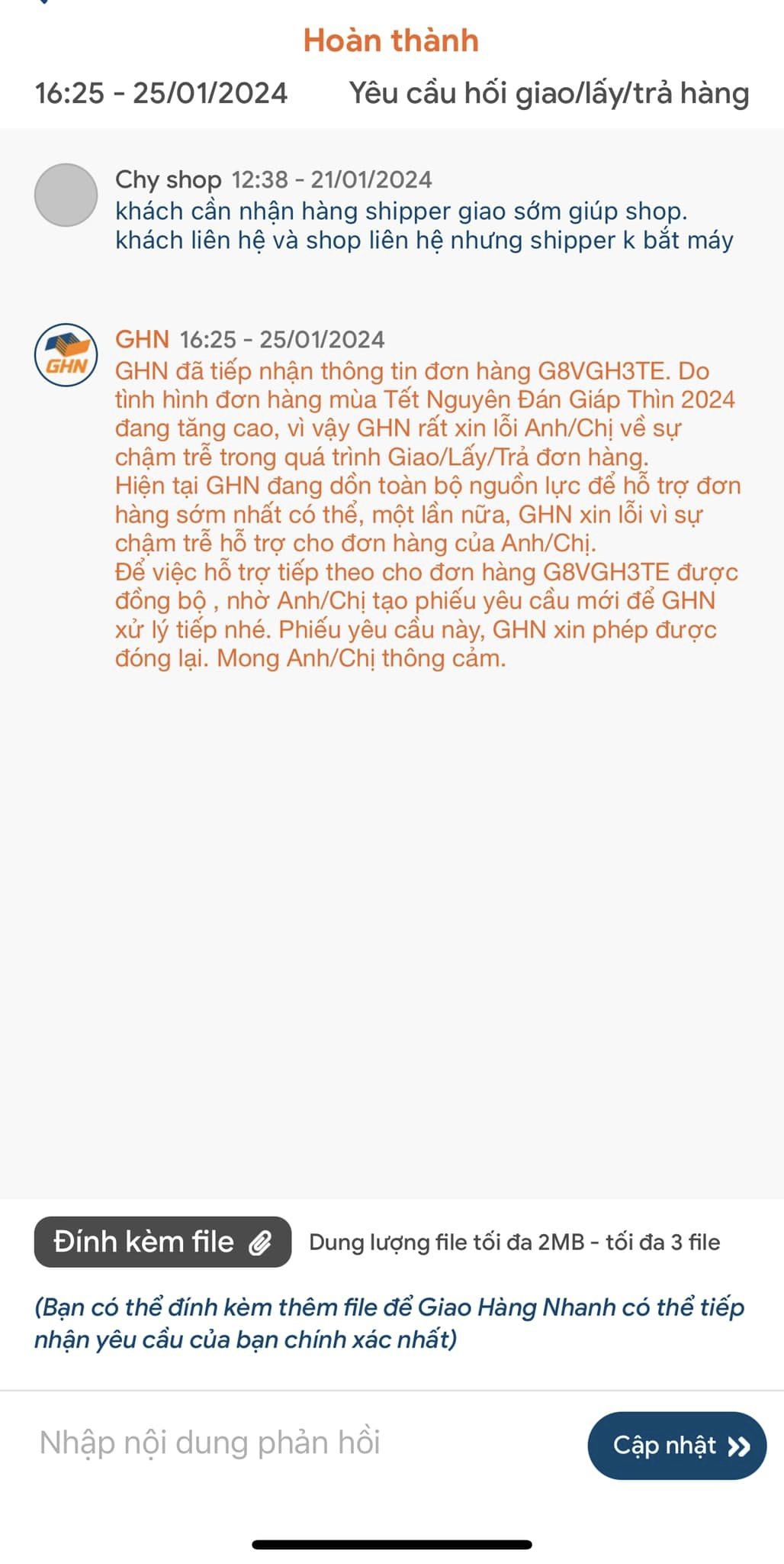 [🆕🇻🇳] Chi Store – Thời trang cho bé Yêu 🧑‍🧒❤️️👶⭐️ Khách thì khen hết lời mà bên giao hàng quá tải giao k xuể  Ngày nào shop cũng gịuc giao mà cung k thể nhanh hơn đc ạ. Mong khách yêu thông cảm chờ thêm gi , shares-0✔️ , likes-1❤️️ , date-2024-01-25 03:05:47🇻🇳🇻🇳🇻🇳📰🆕