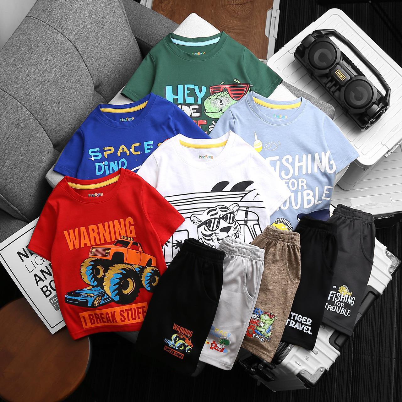 [🆕🇻🇳]  BIN’S HOUSE Chuyên Sỉ & Lẻ Hàng Hiệu Xuất Dư Trẻ Em 😎❤️️⭐️ #109k/b
#Miễn #Ship đơn từ 3 bộ trở lên
Size 13-40 kg
Bộ cotton 100% mềm mịn
– Nhận hàng được kiểm hàng trước
– Hổ trợ đổi size nếu không vừa.
–  , shares-0✔️ , likes-4❤️️ , date-2024-02-22 01:52:18🇻🇳🇻🇳🇻🇳📰🆕