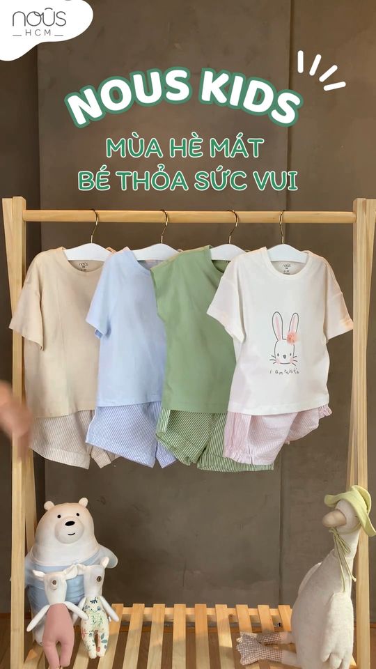 [🆕🇻🇳] Nous HCM 🧑‍🧒❤️️👶⭐️ Những thiết kế Nous Kids dành riêng cho bé từ 2-6 tuổi chú trọng đến sự thoải mái khi vận động và tính thời trang dù bé ở nhà hay ra ngoài. Nous ưu ái lựa  , shares-10✔️ , likes-458❤️️ , date-2024-06-05 00:30:06🇻🇳🇻🇳🇻🇳📰🆕