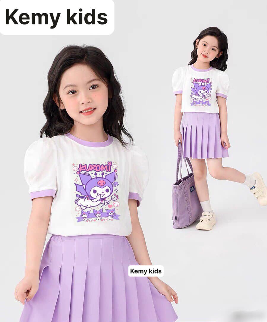 [🆕🇻🇳] Kemy Kids 😎❤️️⭐️ Kuromi sắc tím đang là trend nhất luôn ạ.Áo cotton 4 chiều dòng xịn sò nhất, ai sờ vào cũng mê, chưa 1 ai chê luôn ạ.
Chân váy xếp ly kèm quần luôn rất đ , shares-0✔️ , likes-2❤️️ , date-2024-05-06 00:47:40🇻🇳🇻🇳🇻🇳📰🆕