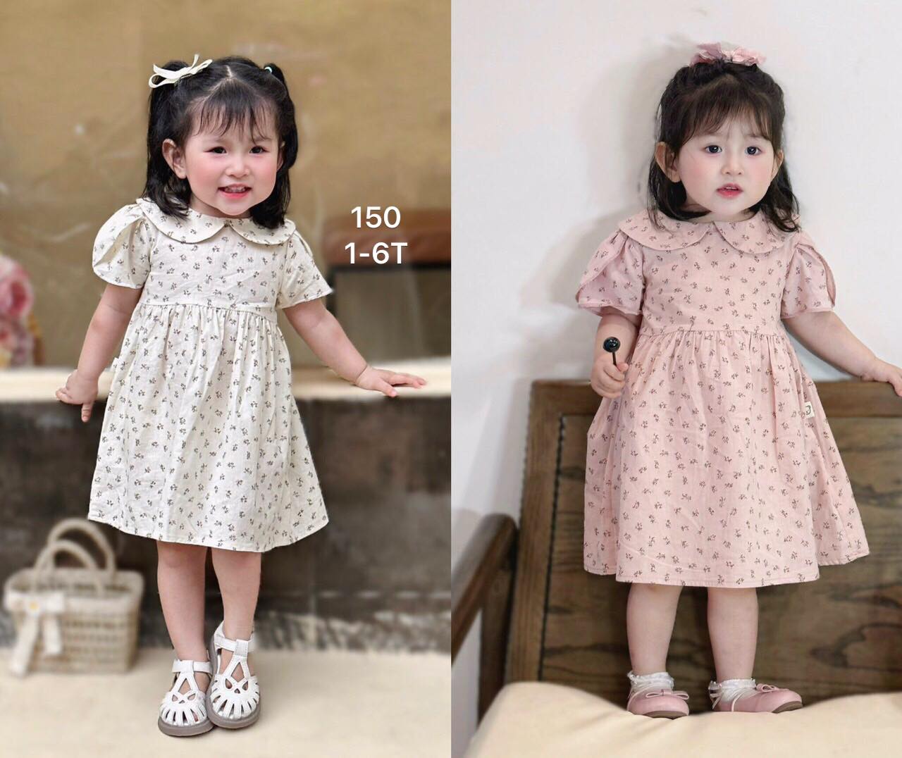 [🆕🇻🇳] Bắp Xinh Shop – Thời Trang Của Bé 🧑‍🧒❤️️👶⭐️  Váy cổ sen tay lá cách điệu, phom to tùng váy xoè rộng hoạ tiết xinh xắn
Chất liệu : linen xịn xò, mềm, mát , thấm hút mồ hôi
Hàng thiết kế nhà e bao dá , shares-0✔️ , likes-5❤️️ , date-2024-04-26 19:35:28🇻🇳🇻🇳🇻🇳📰🆕