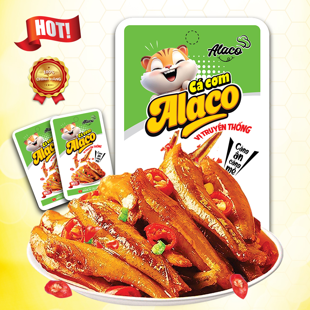 [🆕🇻🇳] Đồ ăn vặt ALACO chuyên chân gà, cánh gà, cá cơm ăn liền hot-trend của giới trẻ 🍔 Top1Food  🍜 Ai mê cá cơm đó, có cá cơm ăn liền nhà ALACO đâyyyyyyy
 Không chỉ là món ăn vặt, cá cơm ALACO còn có thể sử dụng để ăn cùng với cơm, càng ăn càng mê 
_____ , shares-0✔️ , likes-4❤️️ , date-2024-05-01 20:56:05🇻🇳🇻🇳🇻🇳📰🆕