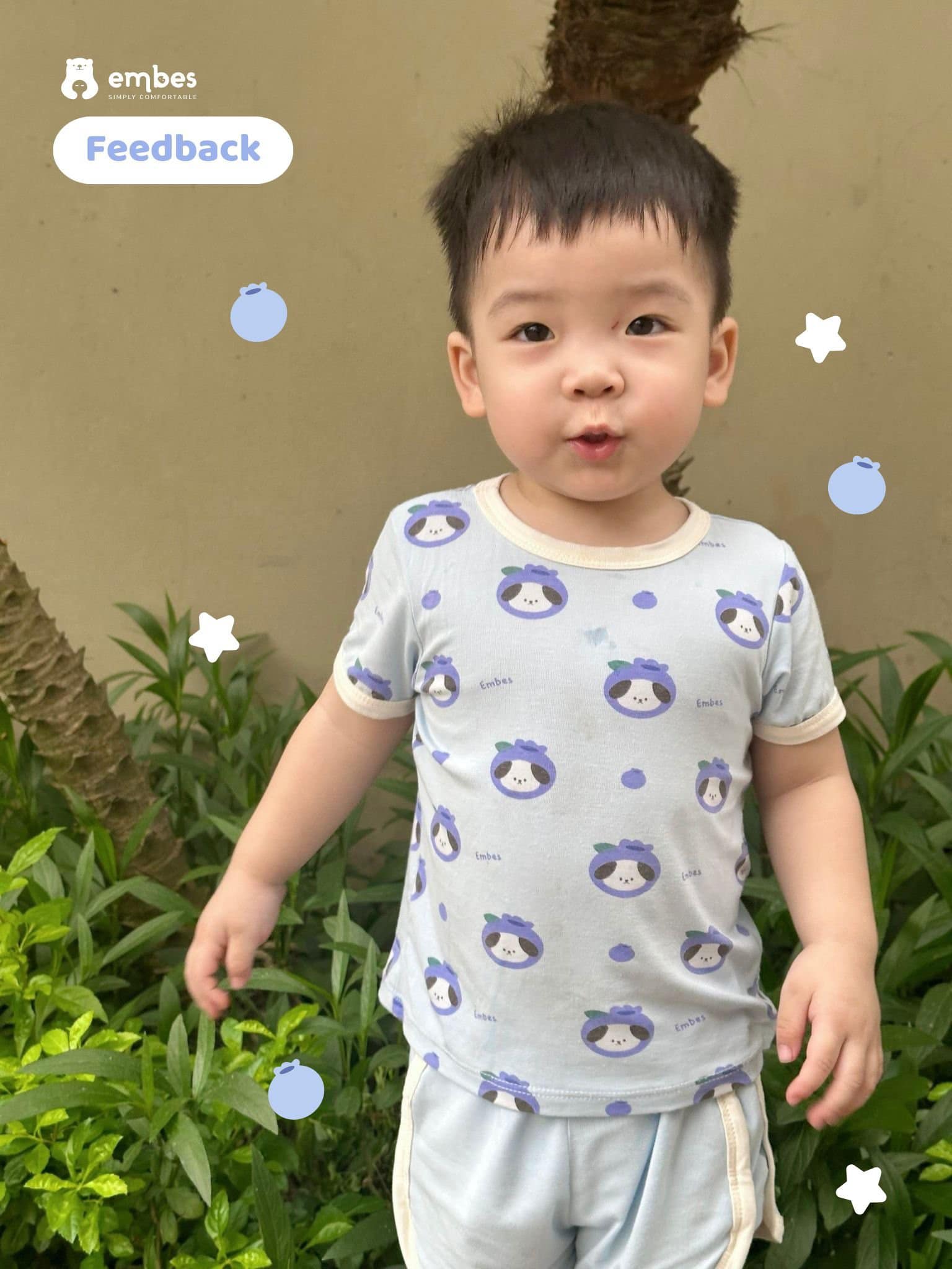 [🆕🇻🇳] EMBES là thương hiệu thời trang “Việt made” chất lượng cao dành cho trẻ em 🧑‍🧒❤️️👶⭐️ 𝐄𝐌𝐁𝐄𝐒 Đ𝐈 𝐌𝐔𝐎̂𝐍 𝐍𝐎̛𝐈Em Beo dễ thương, tinh nghịch đã có những pô ảnh cực xinh yêu cùng với set cộc tay K2-02 nằm trong 𝑩𝑺𝑻 𝑷𝒊𝒄𝒏𝒊𝒄 𝑷𝒂𝒓𝒕𝒚 của nhà Embes kỳ  , shares-0✔️ , likes-6❤️️ , date-2024-05-04 20:00:15🇻🇳🇻🇳🇻🇳📰🆕