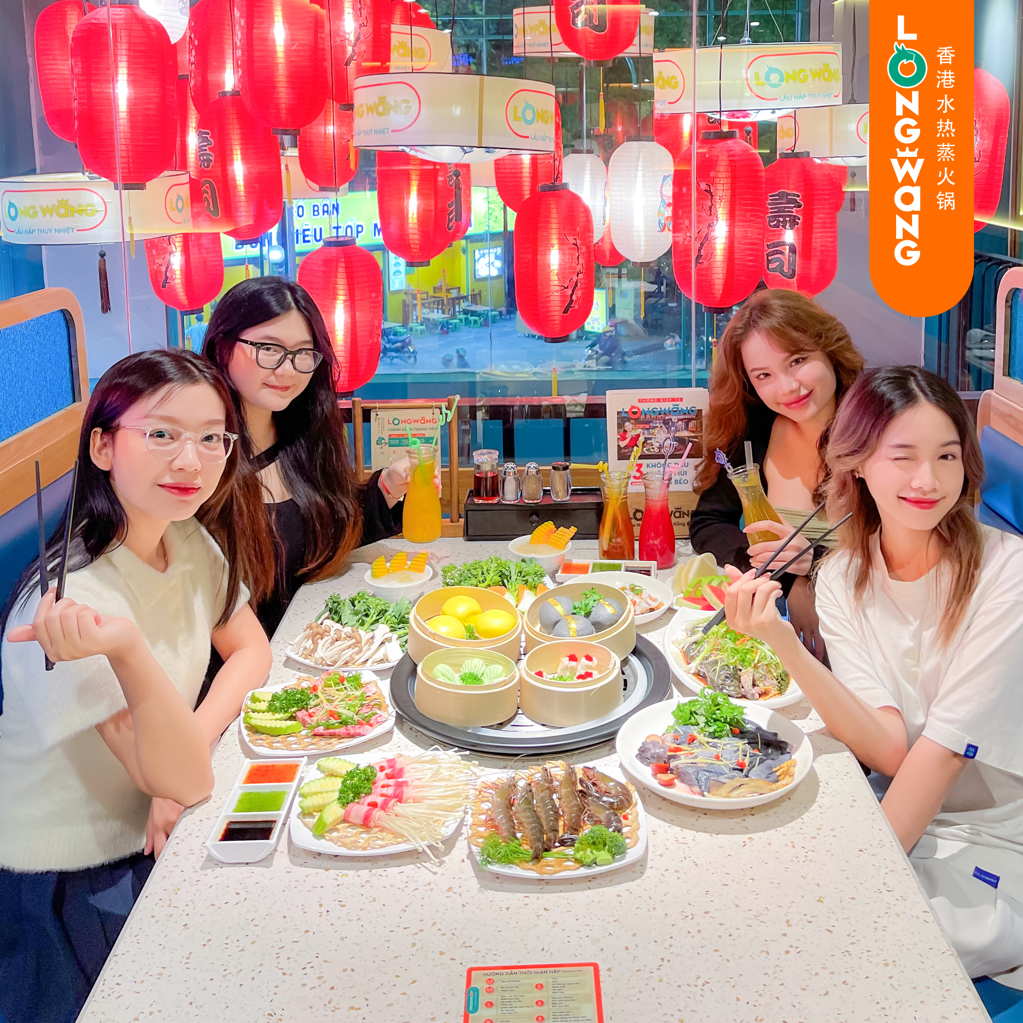 [🆕🇻🇳] Long Wang – Lẩu Hấp Thủy Nhiệt Hồng Kông 🍔 Top1Food 🍜 KHÔNG KHÍ RỘN RÀNG NGÀY ĐẠI LỄ TẠI LONG WANG 

 Ngay lúc này tại nhà hàng Long Wang, không khí vô cùng tấp nập hơn bao giờ hết! Hoà chung không khí ngày lễ , shares-0✔️ , likes-12❤️️ , date-2024-04-30 16:00:06🇻🇳🇻🇳🇻🇳📰🆕