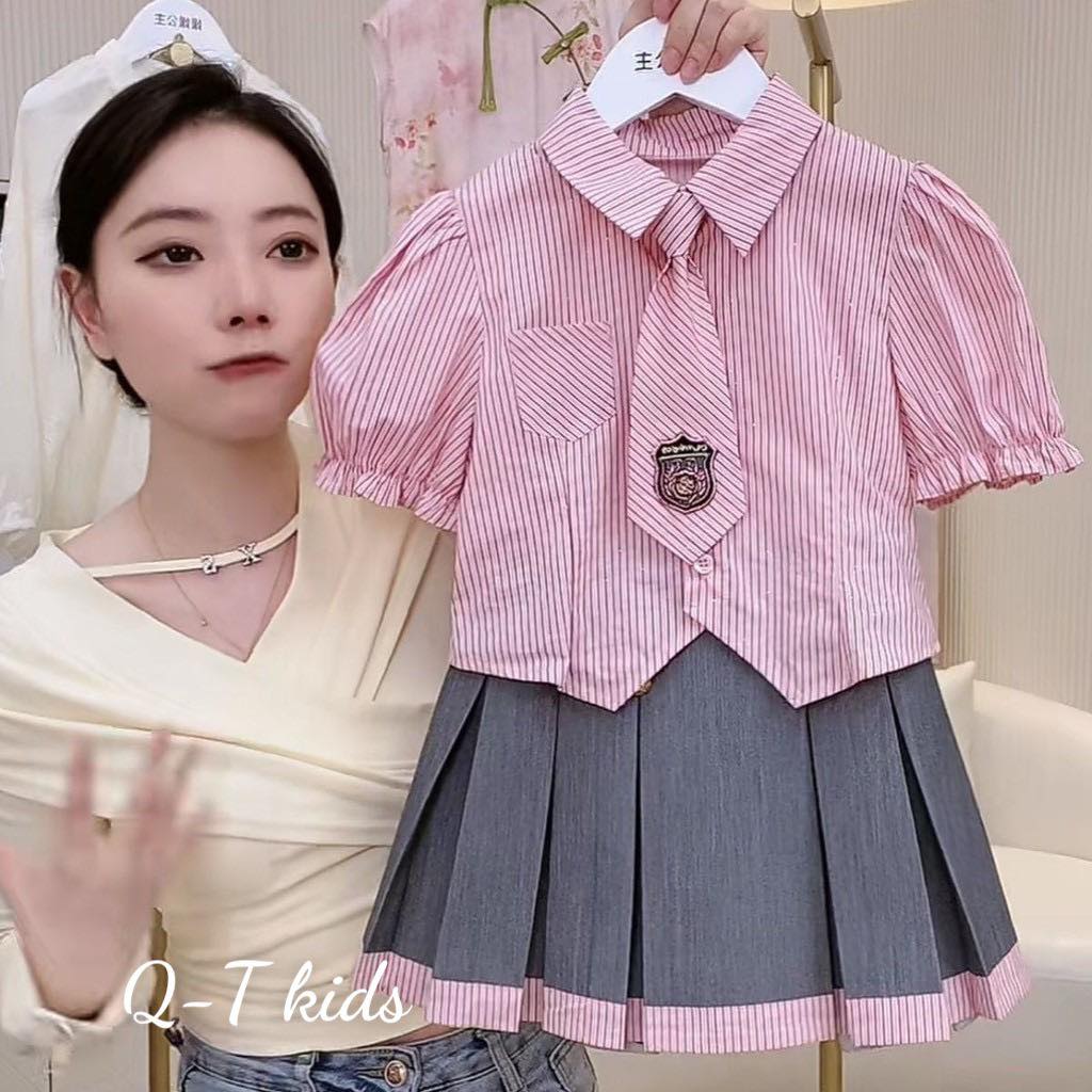 [🆕🇻🇳] Xưởng May Hồng Anh Kids – chuyên sỉ lẻ hàng thời trang trẻ em tuyển sỉ toàn quốc 🧑‍🧒❤️️👶⭐️ Set kẻ học sinh
Size 8-32kg
Tuyển sỉ toàn quốc
, shares-0✔️ , likes-54❤️️ , date-2024-05-24 16:47:44🇻🇳🇻🇳🇻🇳📰🆕