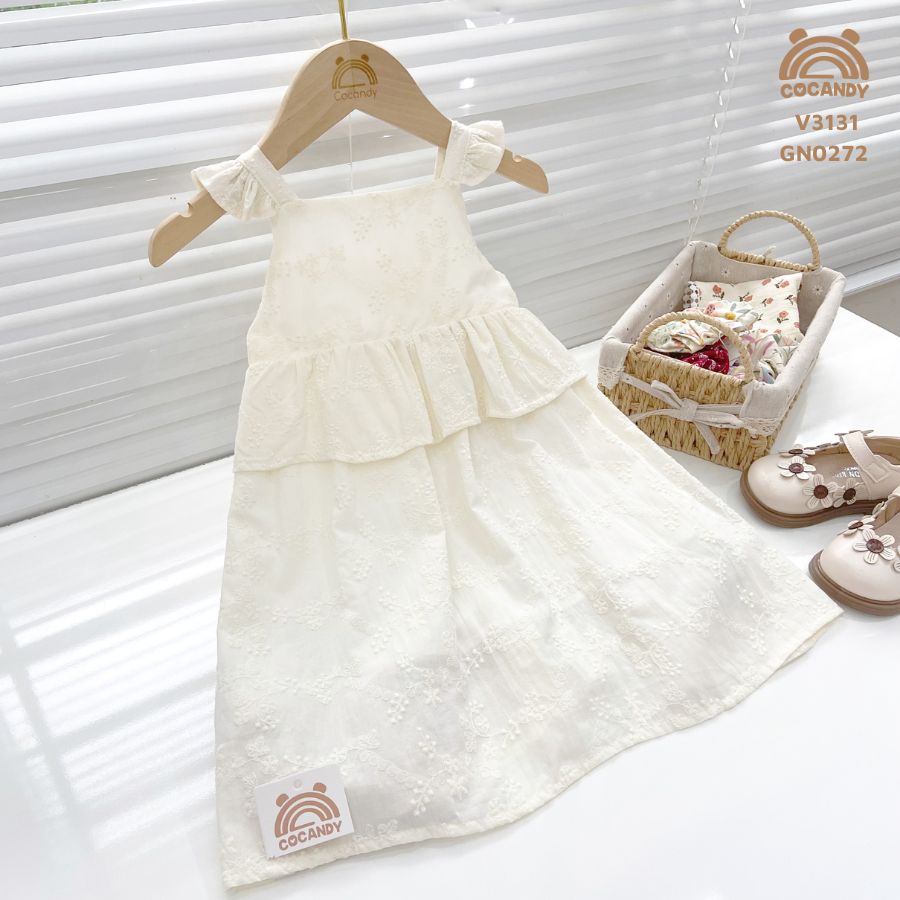 [🆕🇻🇳]  Cocandy – Thời trang trẻ em thiết kế COCAND 😎❤️️⭐️ NHÌN LÀ MUỐN ĐI DU LỊCH LIỀN
Item váy ” Boi thêu hoa nổi” mềm nhẹ, thoáng mát cùng thiết kế nhấn chun lưng dễ mặc với 2 tầng xinh xỉu, cho em bé đi biển  , shares-1✔️ , likes-5❤️️ , date-2024-06-01 00:30:06🇻🇳🇻🇳🇻🇳📰🆕