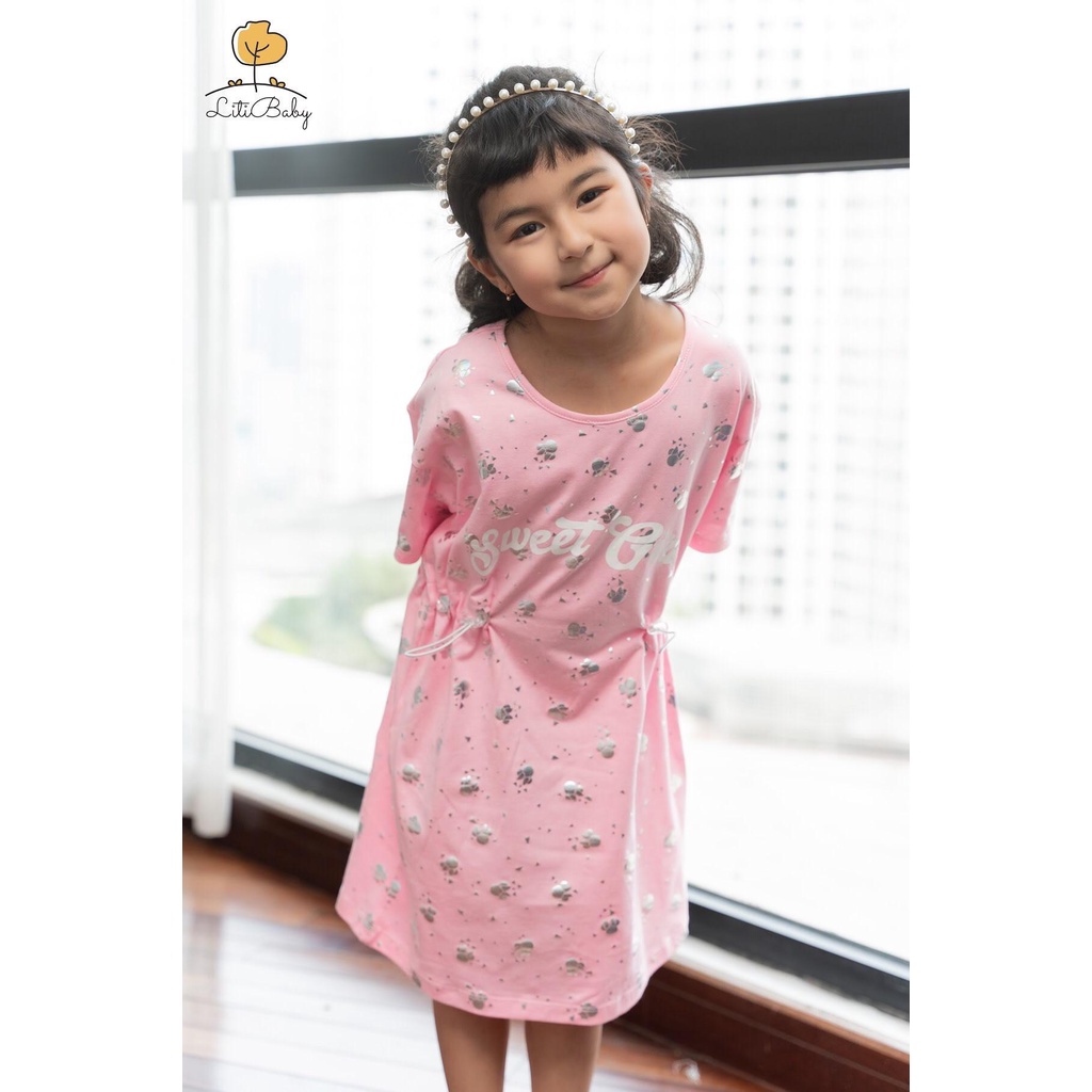 [🆕🇻🇳] LiTibaby – Thương hiệu thời trang trẻ em Việt 😎❤️️⭐️  Váy bé gái cotton LITIBABY ngắn tay in chữ Sweet
Xem giá:
∎ Chất cotton mềm mịn, thoáng mát, thấm hút mồ hôi tốt
∎ Miễn ship  , shares-0✔️ , likes-1❤️️ , date-2024-05-21 16:56:03🇻🇳🇻🇳🇻🇳📰🆕