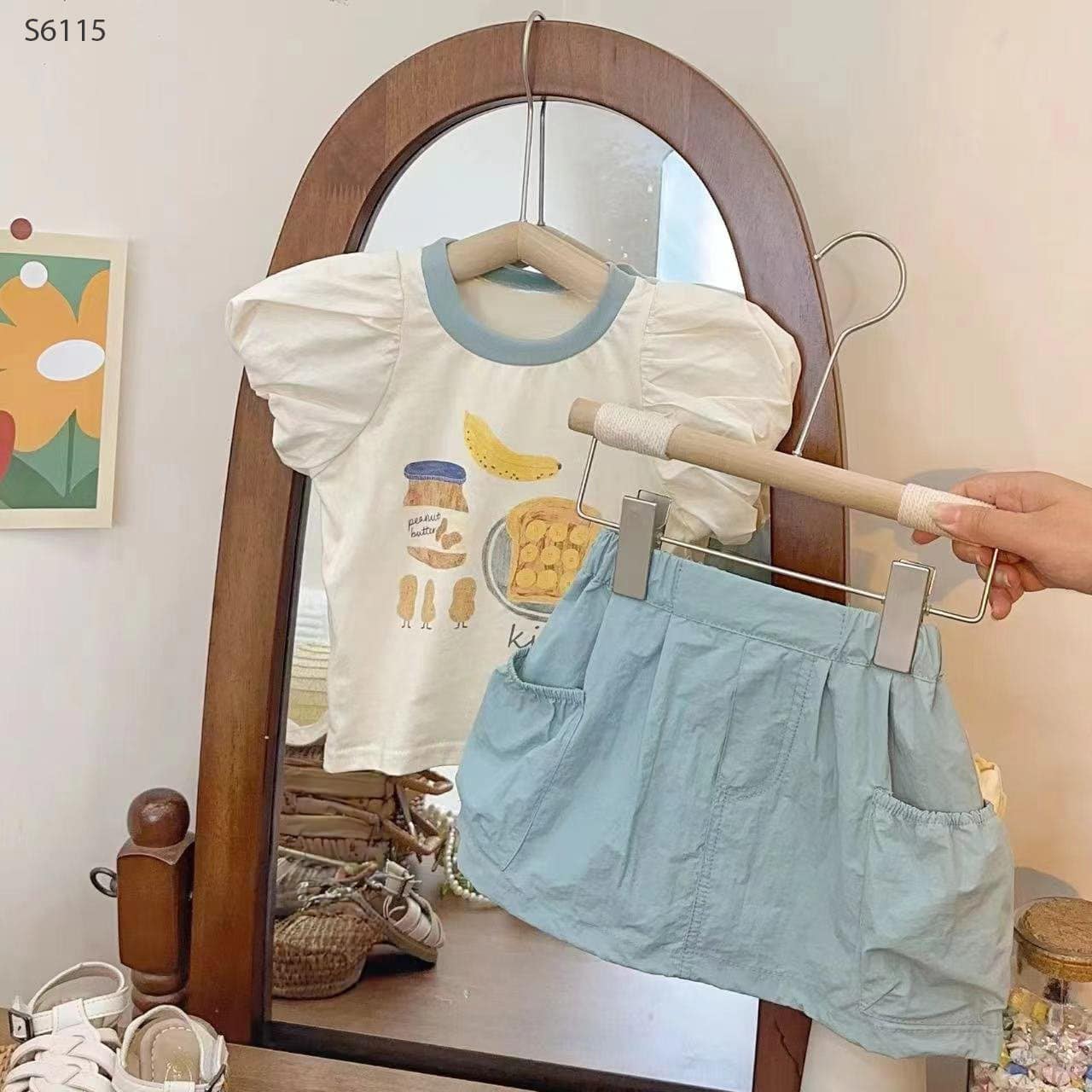 [🆕🇻🇳] Su An Kids – Phân phối Sỉ & Lẻ Quần áo trẻ em hàng Quảng Châu CC, VNTK 🧑‍🧒❤️️👶⭐️ – Set Áo Kem Tay Bồng CV Xanh Túi Trước
Size: 9-25kg
, shares-0✔️ , likes-8❤️️ , date-2024-06-04 21:30:53🇻🇳🇻🇳🇻🇳📰🆕