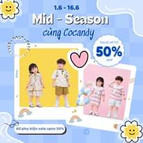 [🆕🇻🇳]  Cocandy kids – Thương hiệu thời trang thiết kế dành cho bé <3 😎❤️️⭐️ ALO, chẳng mấy hết chương trình, các mẹ còn chưa mua sắm được gì tranh thủ NHẤN LINK tham khảo nha
Sản phẩm thiết kế chung:
Đồ bơi, phụ kiện:
, shares-0✔️ , likes-0❤️️ , date-🇻🇳🇻🇳🇻🇳📰🆕