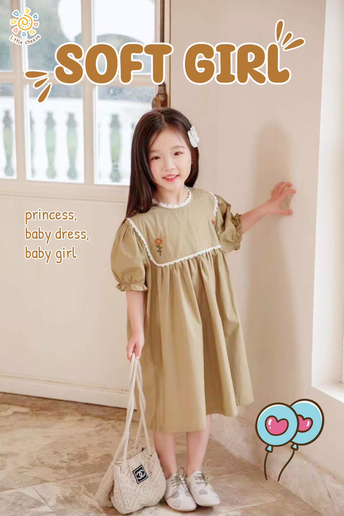 [🆕🇻🇳] Little cheese – Little cheese 🧀 korean style for kids 🧑‍🧒❤️️👶⭐️ SOFT GIRL DRESS | Dành riêng cho công chúa nhỏ của ba mẹHòa chung không khí háo hức của kì nghỉ hè, Little Cheese “khoe” ngay mẫu váy mới với tone màu n , shares-0✔️ , likes-9❤️️ , date-2024-06-20 22:51:33🇻🇳🇻🇳🇻🇳📰🆕