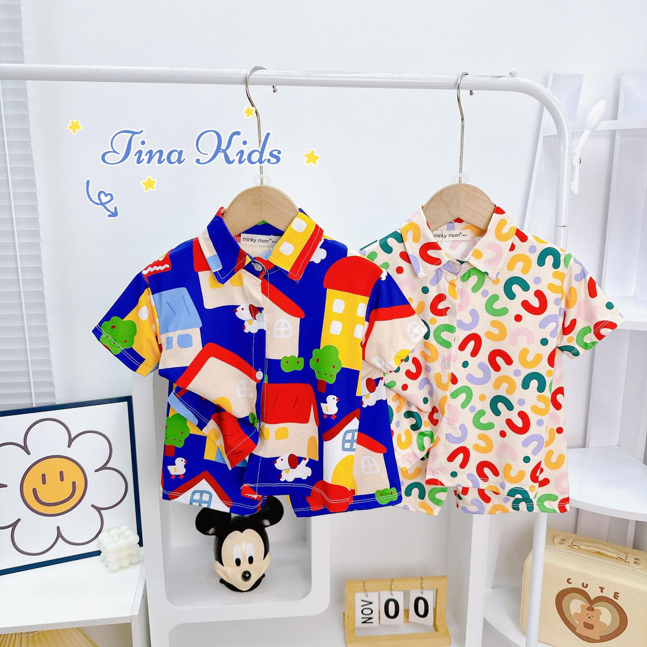 [🆕🇻🇳] Door to door Q6 – Chuyên quần áo, giày dép và phụ kiện cho bé 🧑‍🧒❤️️👶⭐️ SET SƠ MI THUN ĐẬM CHẤT HÈ VỚI GAM MÀU RỰC RỠ
Chất thun cotton mềm mịn, co giãn thoải mái và thấm hút mồ hôi.
Hoạ tiết 3D in chìm trong nền vải độc đáo và  , shares-0✔️ , likes-0❤️️ , date-2024-06-21 12:08:10🇻🇳🇻🇳🇻🇳📰🆕