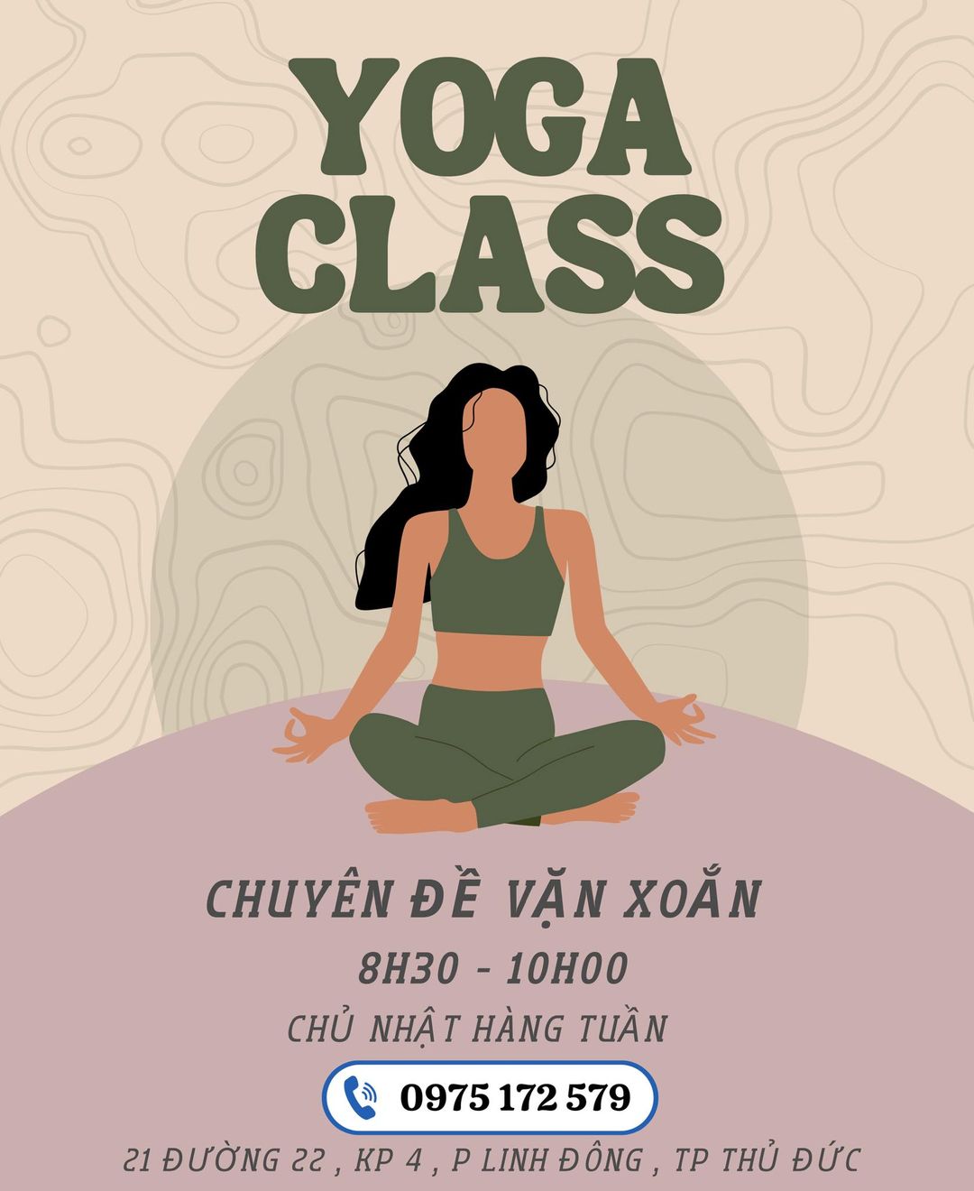 [🆕🇻🇳] Yoga – Fitness Đình Vinh – GYM – YOGA – ZUMBA – AEROBIC – MÚA CỔ TRANG – DANCE KID 🧘 Top1Yoga 🤸🏻‍♀️ LỚP YOGA CHUYÊN ĐỀ 8h30 SÁNG CHỦ NHẬT HÀNG TUẦN 

Chủ nhật tuần này ( ngày 23/6 )  với chuyên đề VẶN XOẮN nha các bạn ! 

Nội dung buổi học : 
hướng dẫn kỹ , shares-0✔️ , likes-16❤️️ , date-2024-06-19 18:35:15🇻🇳🇻🇳🇻🇳📰🆕