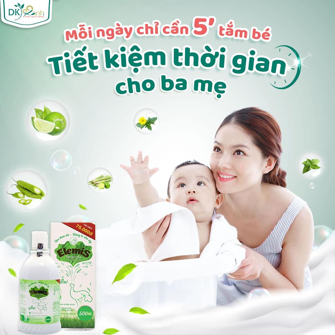 [🆕🇻🇳]  Đồ Sơ Sinh Ếch Cốm – Hệ Thống Mẹ Bé 😎❤️️⭐️ TẮM BÉ CHỈ MẤT 5 PHÚT – BA MẸ TIN ĐƯỢC KHÔNG?Hoàn toàn là sự thật. Với nước tắm Elemis, ba mẹ chỉ cần mất 5 phút mỗi lần tắm để cho bé thoải mái suốt ngà , shares-1✔️ , likes-29❤️️ , date-2024-07-08 14:41:38🇻🇳🇻🇳🇻🇳📰🆕