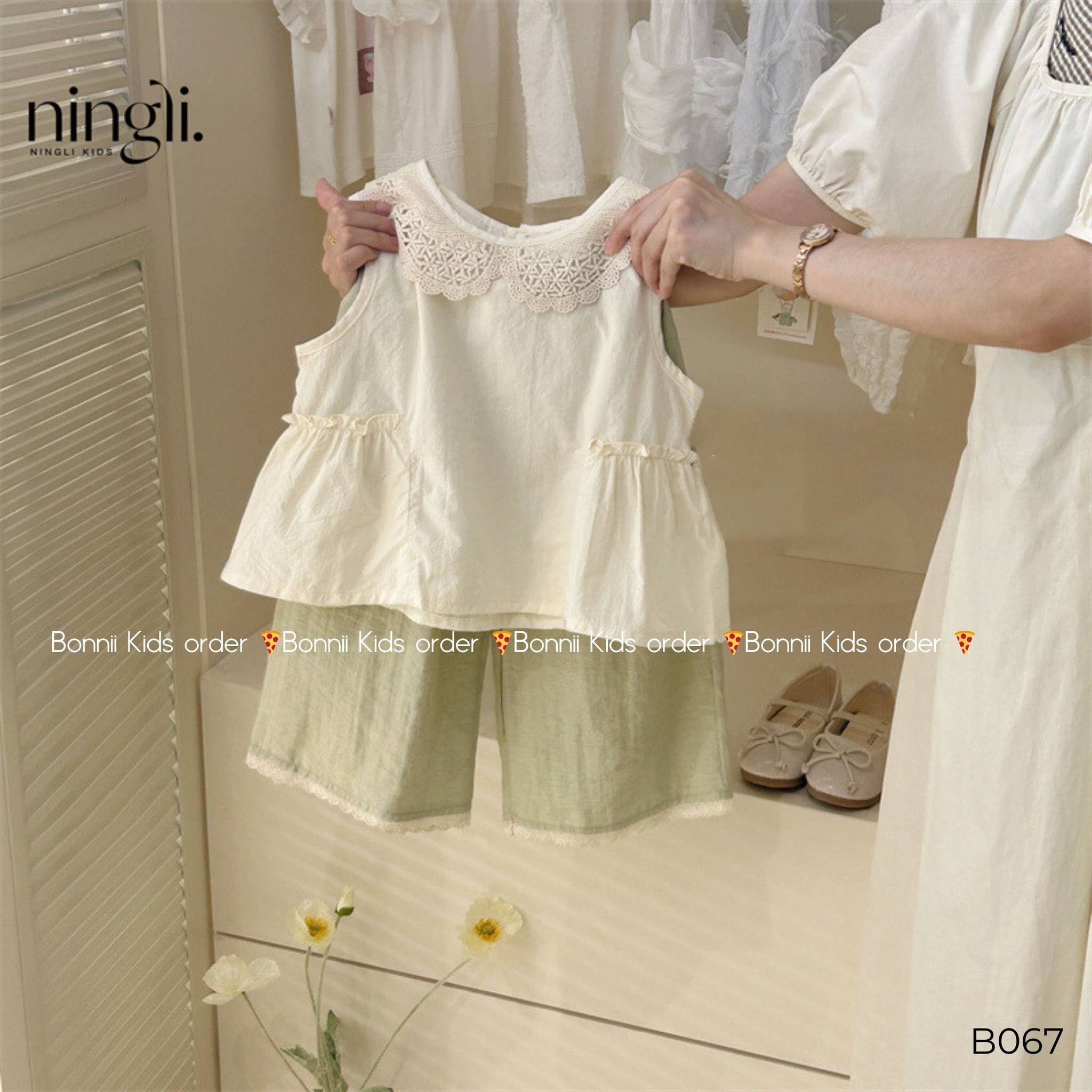 [🆕🇻🇳] Bonnii Kids – Ở đây có áo quần, giày dép, phụ kiện dành cho bé yêu của bạn 🧑‍🧒❤️️👶⭐️ Set bé gái dễ thương
Size 90-140
Lưu ý: Màu sắc có thể chênh lệch một chút do ánh sáng nhưng không đáng kể.
Hàng QCCC, order 2-4 tuần tùy biên, đặt hàng rồ , shares-0✔️ , likes-4❤️️ , date-2024-06-27 16:11:50🇻🇳🇻🇳🇻🇳📰🆕