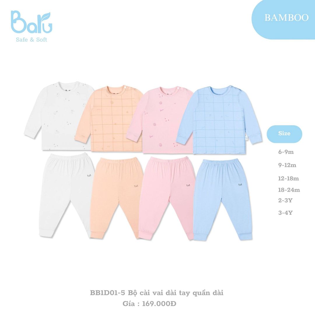 [🆕🇻🇳] Baru baby – Sản phẩm cao cấp dành cho trẻ sơ sinh và trẻ nhỏ. Safe & Soft 😎❤️️⭐️ 𝗡𝗲𝘄 𝗽𝗿𝗼𝗱𝘂𝗰𝘁|
Baru baby vừa ra mắt bộ cài vai dài tay quần dài đấy mẹ ạ! Bộ cài vai dài tay quần dài được làm từ chất liệu  mịn màng, thoáng khí, kháng khuẩ , shares-0✔️ , likes-3❤️️ , date-2024-06-28 17:00:34🇻🇳🇻🇳🇻🇳📰🆕