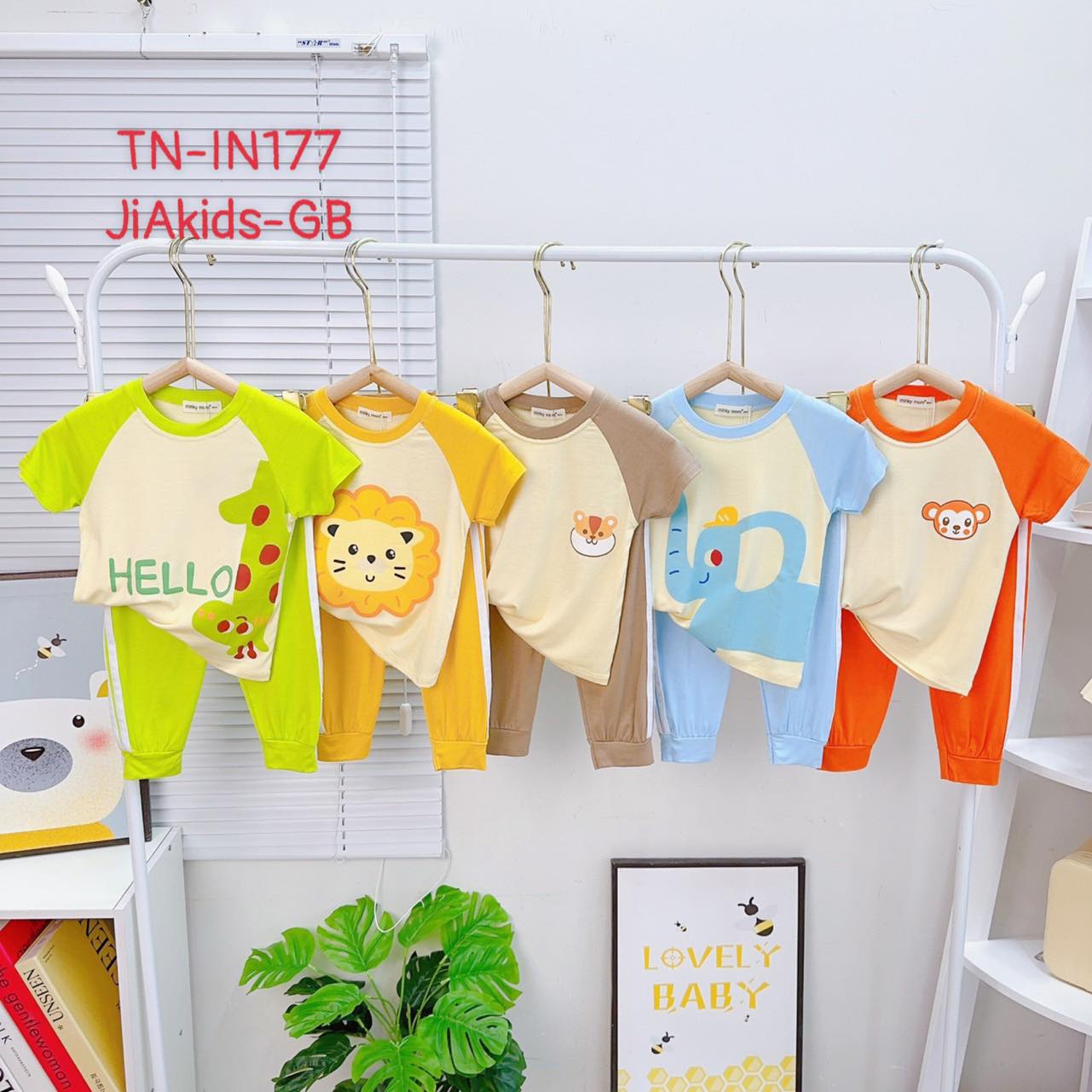 [🆕🇻🇳] Mobi Kid – Chuyên Quần Áo Trẻ Em MinkyMom 🧑‍🧒❤️️👶⭐️ Bộ đồ thun cho bé trai bé gái
Phom tay ngắn quần dài thun mềm mịn mát
Size 8kg đến 17kg: 63k
Size18kg đến 25kg: 73k
Mẫu xinh lắm khách ơi  nhắn tin sh , shares-1✔️ , likes-6❤️️ , date-2024-06-29 15:21:33🇻🇳🇻🇳🇻🇳📰🆕