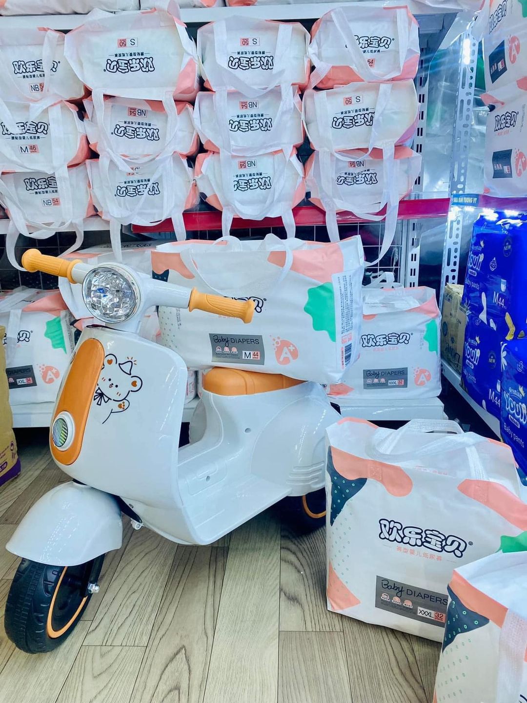 [🆕🇻🇳] Gâu Kids Store – CHUYÊN HÀNG THIẾT KẾ HÀN QUỐC 🧑‍🧒❤️️👶⭐️ 4 bịch tặng 1 xe
Mẹ có thể lấy trc 1 bịch ạ
Bỉm xịn_quà xinh
BaBy A+ Việt Nam
, shares-1✔️ , likes-120❤️️ , date-2024-06-27 15:12:46🇻🇳🇻🇳🇻🇳📰🆕