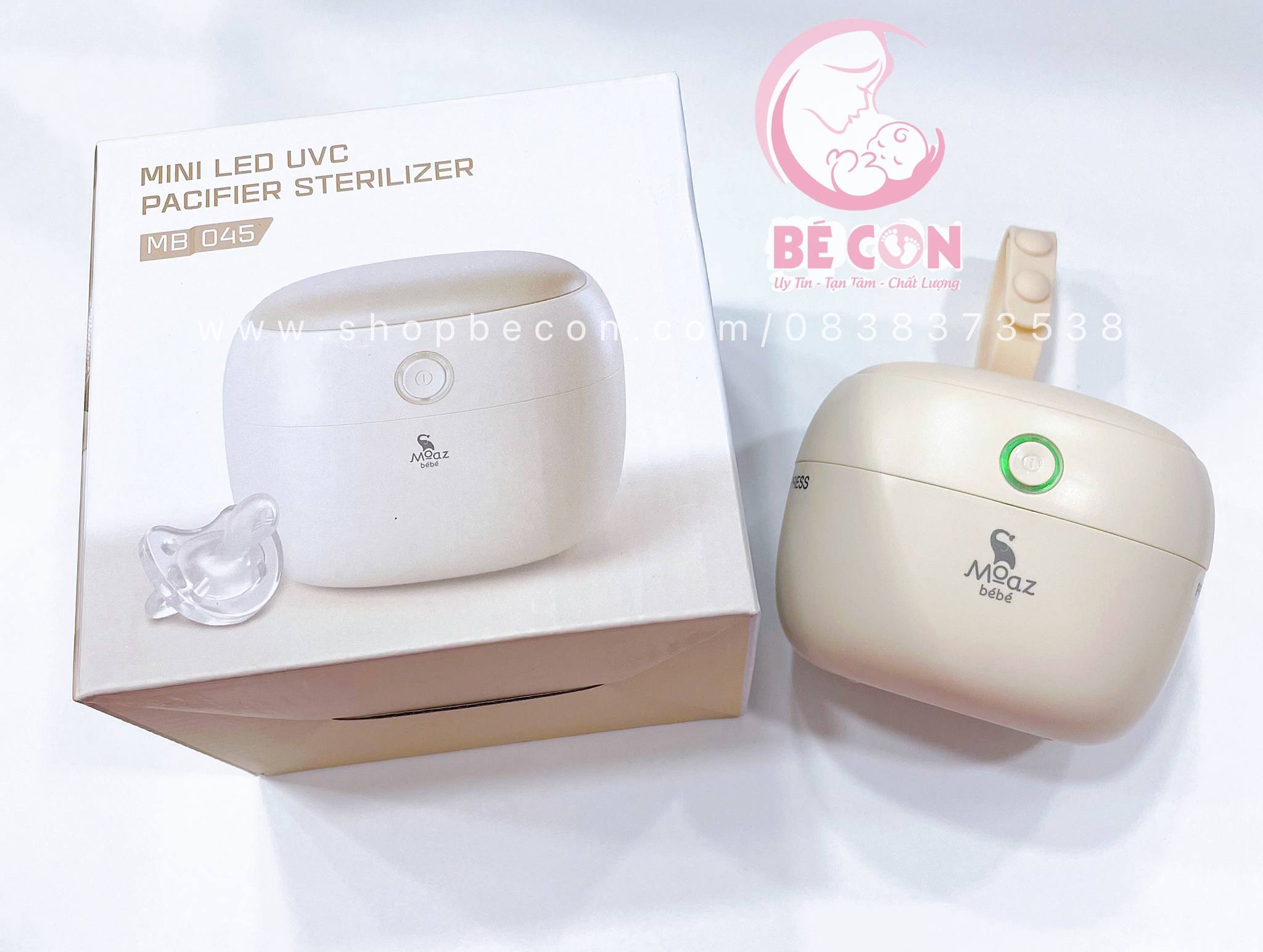 [🆕🇻🇳]  Shop Bé Con – Trọn Gói Đồ Sơ Sinh 🧑‍🧒❤️️👶⭐️ Được thiết kế để tiệt trùng tuyệt đối bên trong núm ti, gặm nướu cho bé.
Các tia cực tím tạo ra từ đèn UVC LED phá hủy, tiêu diệt vi khuẩn bằng các tác nhâ , shares-0✔️ , likes-3❤️️ , date-2024-06-29 14:00:25🇻🇳🇻🇳🇻🇳📰🆕