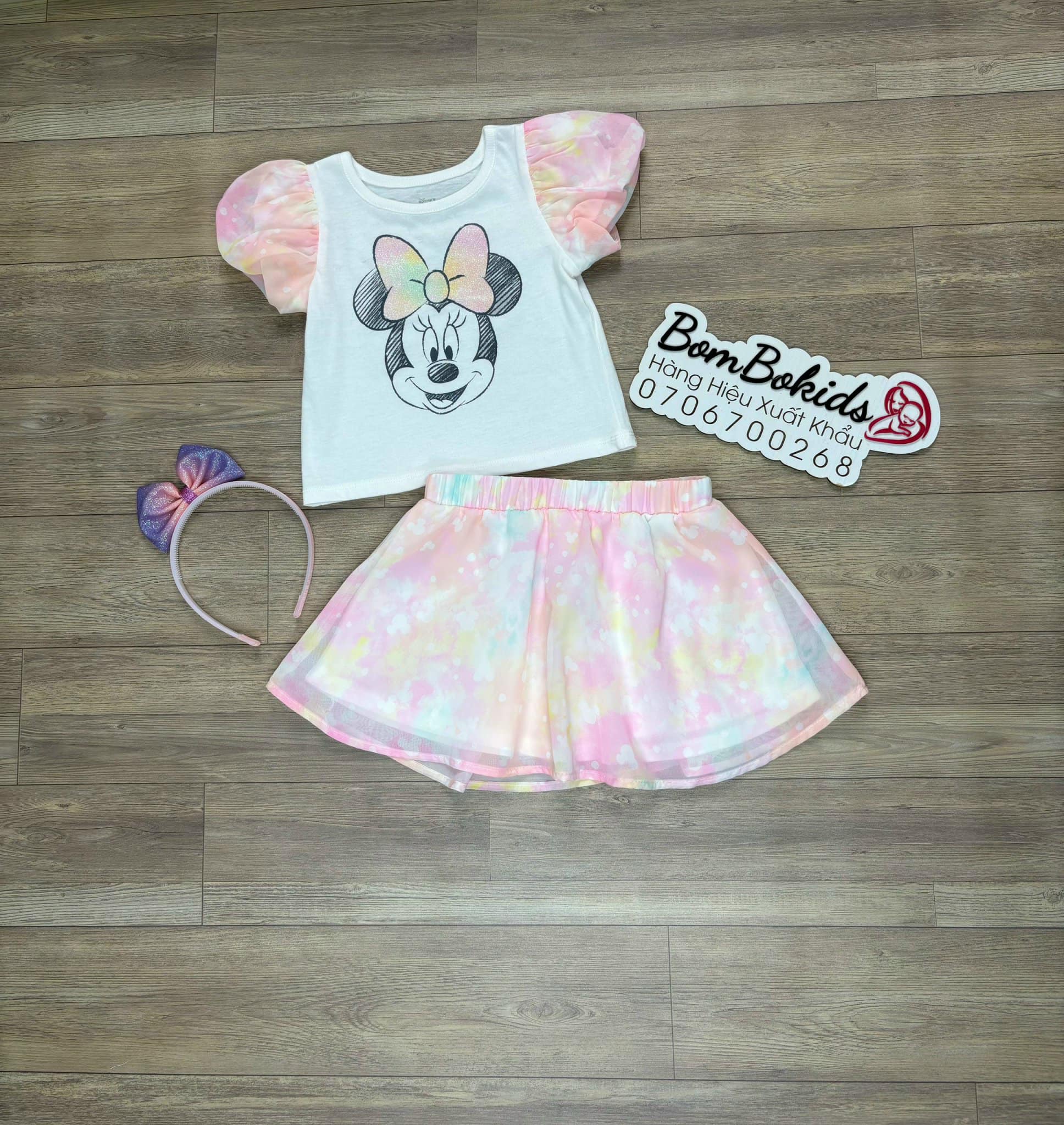 [🆕🇻🇳] BomBokids – Quần áo bé gái xuất khẩu 🧑‍🧒❤️️👶⭐️ Set áo + chân váy bé gái dư xịn #185k/set
Áo chất cotton phối voan mềm mịn, in nhân vật Disney Minnie xinh xắn. Chân váy 2 lớp: lớp trong lót thun cotton, , shares-0✔️ , likes-0❤️️ , date-2024-07-01 15:29:22🇻🇳🇻🇳🇻🇳📰🆕