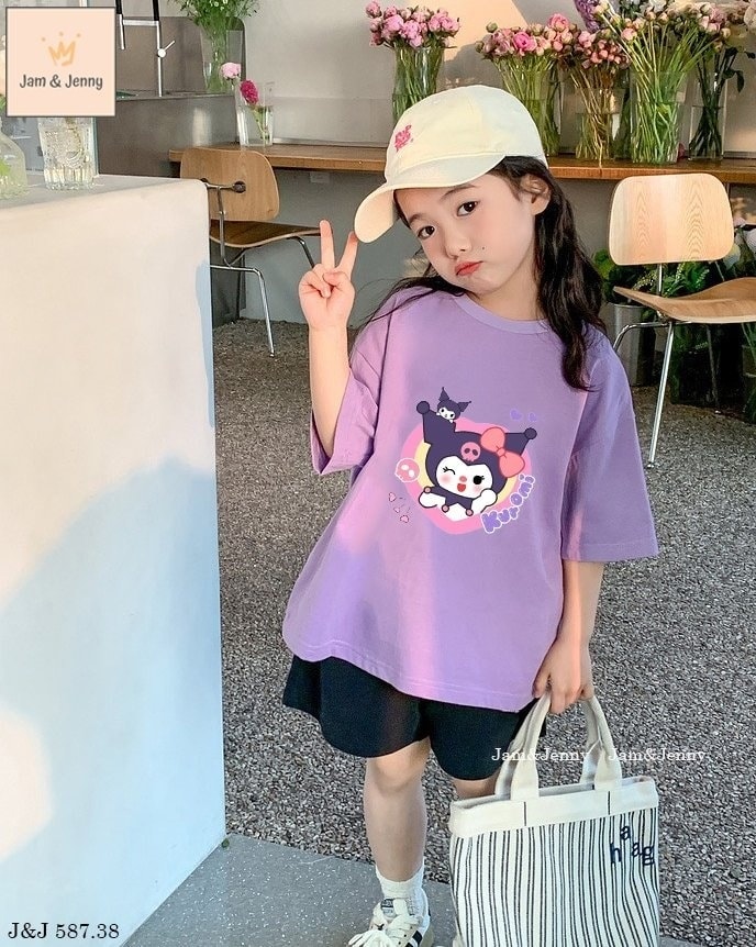 [🆕🇻🇳] Kiddie Kiddo – Thời trang trẻ em cao cấp 🧑‍🧒❤️️👶⭐️ CÒN SZ 3/4, 4/5, 8/9
Kuromi bạn nào cũng yêu đây rồi !
Set áo phông quần đùi cotton best cho mùa hè.
Màu tím xinh ơi là xinh ạ
Sz 2-12y(12-45kg)
Giá:  , shares-0✔️ , likes-8❤️️ , date-2024-06-29 19:51:20🇻🇳🇻🇳🇻🇳📰🆕
