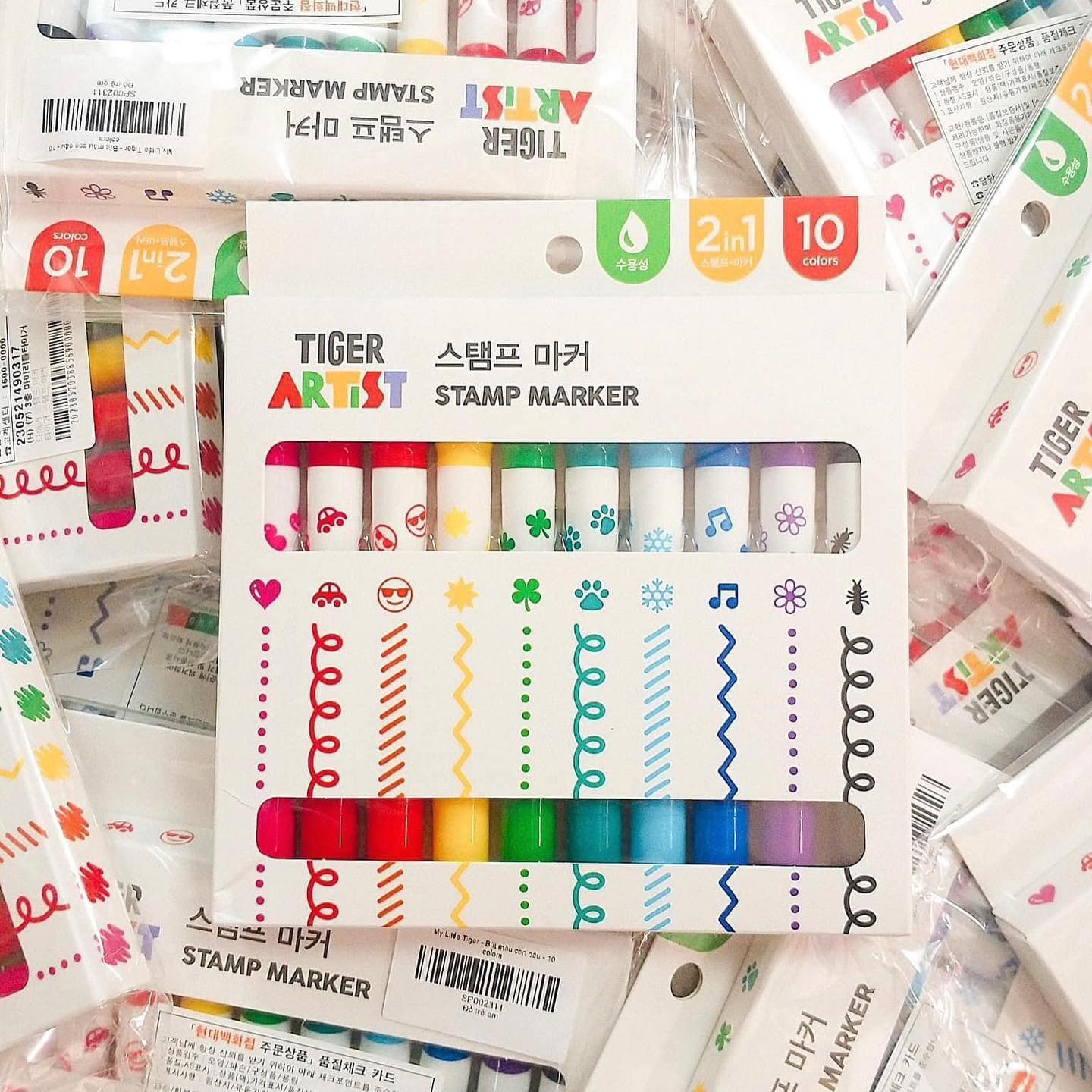 [🆕🇻🇳]  AreaKids – Chuyên hàng nội địa Hàn dành cho Mẹ và Bé 🧑‍🧒❤️️👶⭐️  Giúp bé tự do sáng tạo mà không lo bẩn nhà hay quần áo với 𝐁𝐮́𝐭 𝐦𝐚̀𝐮 𝐜𝐨𝐧 𝐝𝐚̂́𝐮 𝐌𝐲 𝐋𝐢𝐭𝐭𝐥𝐞 𝐓𝐢𝐠𝐞𝐫 #MadeinKoreaSet bút 2 IN 1 vừa là bút màu, vừa có thêm  , shares-0✔️ , likes-0❤️️ , date-2024-07-03 13:15:41🇻🇳🇻🇳🇻🇳📰🆕