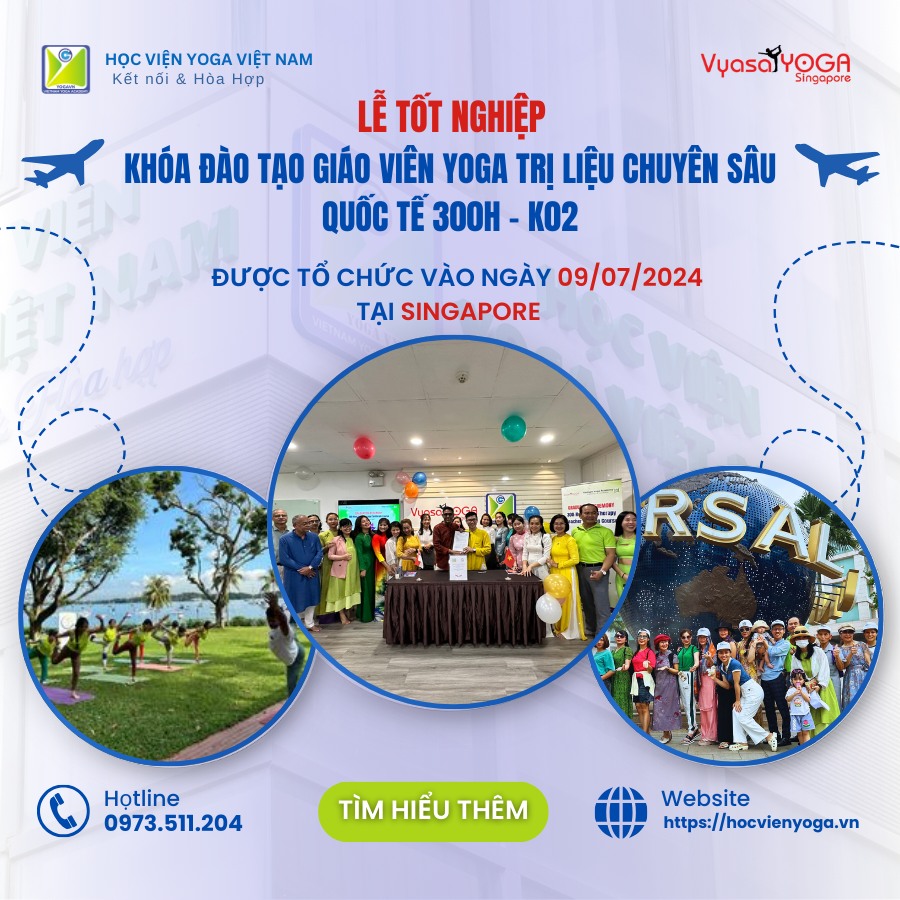 [🆕🇻🇳] Học viện Yoga Việt Nam – Nơi nghiên cứu & đào tạo Giáo viên Yoga Việt Nam 🧘 Top1Yoga 🤸🏻‍♀️ 𝐓𝐡𝐚́𝐧𝐠 𝟕 𝐜𝐡𝐚̀𝐨 đ𝐨́𝐧 𝐜𝐚́𝐜 𝐤𝐡𝐨́𝐚 đ𝐚̀𝐨 𝐭𝐚̣𝐨 𝐆𝐢𝐚́𝐨 𝐯𝐢𝐞̂𝐧 𝐘𝐨𝐠𝐚 𝐭𝐚̣𝐢 𝐇𝐨̣𝐜 𝐯𝐢𝐞̣̂𝐧 𝐘𝐨𝐠𝐚 𝐕𝐢𝐞̣̂𝐭 𝐍𝐚𝐦 𝐯𝐚̀ Đ𝐀̣̆𝐂 𝐁𝐈𝐄̣̂𝐓 𝐯𝐨̛́𝐢 𝐬𝐮̛̣ 𝐤𝐢𝐞̣̂𝐧:
LỄ TỐT NGHIỆP KHÓA ĐÀO TẠO G , shares-1✔️ , likes-11❤️️ , date-2024-07-05 14:22:14🇻🇳🇻🇳🇻🇳📰🆕