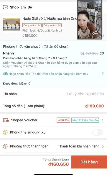 [🆕🇻🇳] Shop Em Bé – Mẹ bầu & Sơ sinh 🧑‍🧒❤️️👶⭐️ Mã zảm nhiều lắm tại Sốp pi l.iv.e SEB các Mẹ ơi
Vitamin Lineabon: 250k
NƯớc giặt Dnee 160k
Meiji 445k – 323k
Ngoài ra còn nhiều sp khác
Freeship t , shares-0✔️ , likes-1❤️️ , date-2024-07-05 08:10:22🇻🇳🇻🇳🇻🇳📰🆕