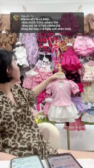 [🆕🇻🇳] Thời Trang Thiết Kế Mẹ & Bé Hải Yến 🧑‍🧒❤️️👶⭐️ mẫu mới( lẻ bằng sỉ tại day)
quần áo tự may
, shares-0✔️ , likes-36❤️️ , date-2024-07-06 17:46:56🇻🇳🇻🇳🇻🇳📰🆕