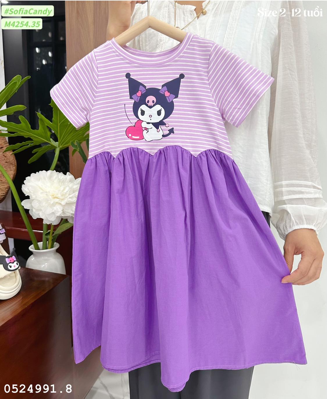 [🆕🇻🇳] Min kids VNXK – Quần áo trẻ em xuất xịn 🧑‍🧒❤️️👶⭐️ Siêu phẩm Kuromi ngọt ngào siu cưngThân trên thun cotton mềm – mịn – mát, thấm hút mồ hôi tốt, thân dưới kate Hàn mềm bé mặc rất thoải mái.Size: 18/ , shares-0✔️ , likes-0❤️️ , date-2024-07-05 21:44:31🇻🇳🇻🇳🇻🇳📰🆕