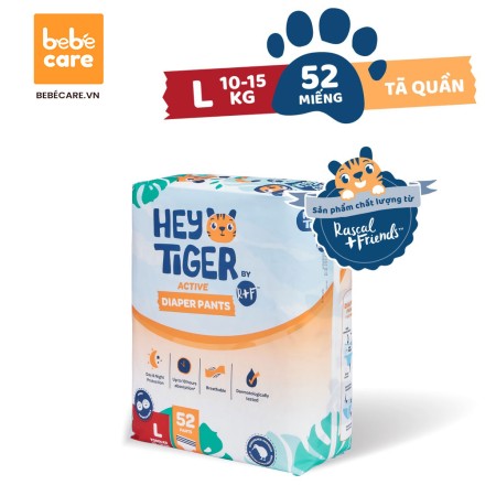 [🛒🇻🇳]Tã Quần Hey Tiger Size L 52 Miếng (10 – 15 Kg) – , SKU – 69 – heytiger.vn 🇻🇳🛒Top1Shop🛒 🇻🇳Top1Vietnam🇻🇳 🛍🛒🇻🇳
