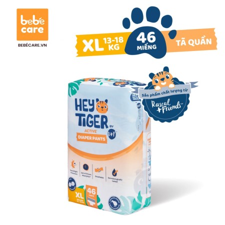[🛒🇻🇳]Tã Quần Hey Tiger Size XL 46 Miếng (13 – 18 Kg) – , SKU – 70 – heytiger.vn 🇻🇳🛒Top1Shop🛒 🇻🇳Top1Vietnam🇻🇳 🛍🛒🇻🇳