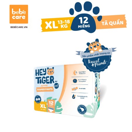 [🛒🇻🇳]Tã Quần Hey Tiger Size XL 12 Miếng (13 – 18 Kg) – , SKU – 81 – heytiger.vn 🇻🇳🛒Top1Shop🛒 🇻🇳Top1Vietnam🇻🇳 🛍🛒🇻🇳