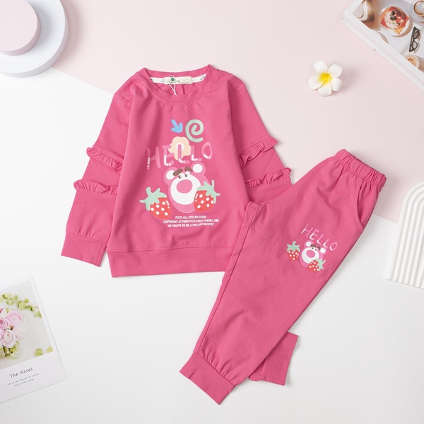 [🛒🇻🇳]Bộ Bé gái cotton thu đông 4 chiều chữ Hello size 2/8T – facebook , SKU – PVN38459 – litibaby.com 🇻🇳🛒Top1Shop🛒 🇻🇳Top1Vietnam🇻🇳 🛍🛒🇻🇳