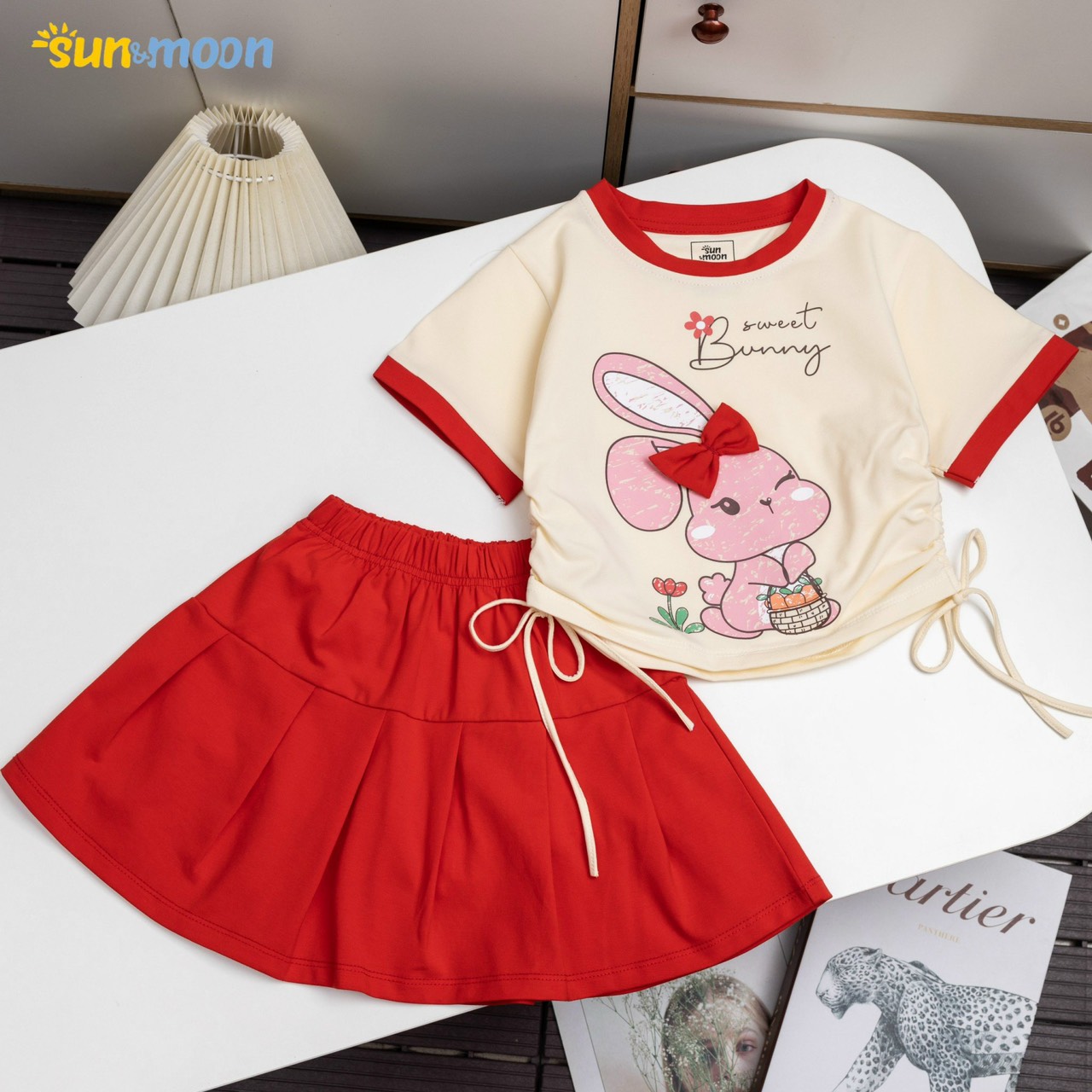 [🛒🇻🇳]Set váy thỏ BUNNY chân váy xếp ly bé gái size 11-37kg – , SKU – – ltkidshop.com 🇻🇳🛒Top1Shop🛒 🇻🇳Top1Vietnam🇻🇳 🛍🛒🇻🇳