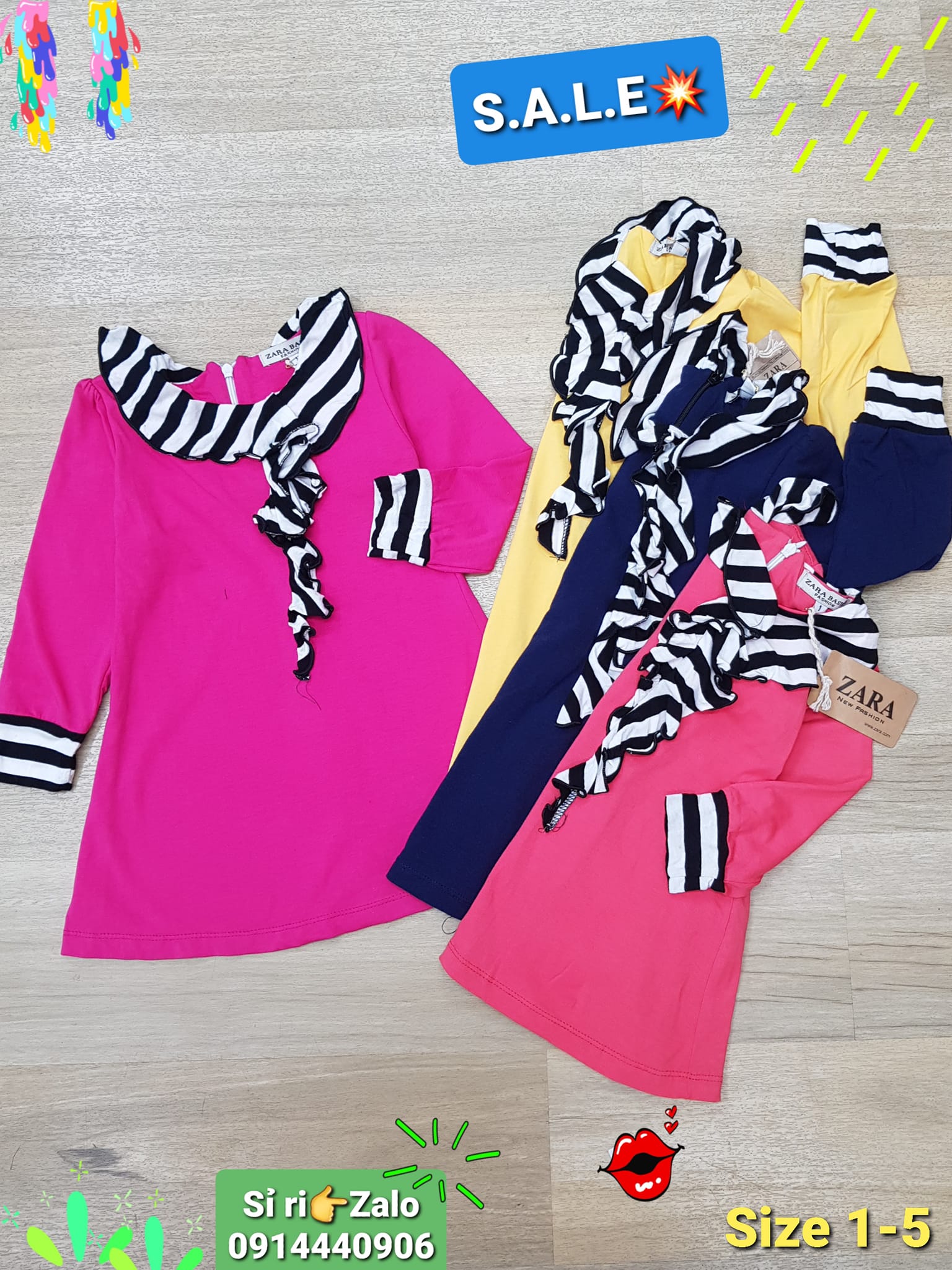 [🆕🇻🇳] Top1Order_Sỉ_Vkids 🛒 ❤️️⭐️ DG19kVáy BG cotton phối dây cổ bèo kẻ siêu kute, size 1-5/R5
HOTT SALE THU ĐẦU VỤ
Chỉ 19k
𝑻𝒖𝒚𝒆̣̂𝒕 𝒏𝒉𝒂̂́𝒕 𝒕𝒓𝒂̂̀𝒏 gi𝒂𝒏 𝒍𝒂̀ 𝒆𝒎 đ𝒐́ , shares-0✔️ , likes-0❤️️ , date-2022-07-11 20:09:14🇻🇳🇻🇳🇻🇳📰🆕