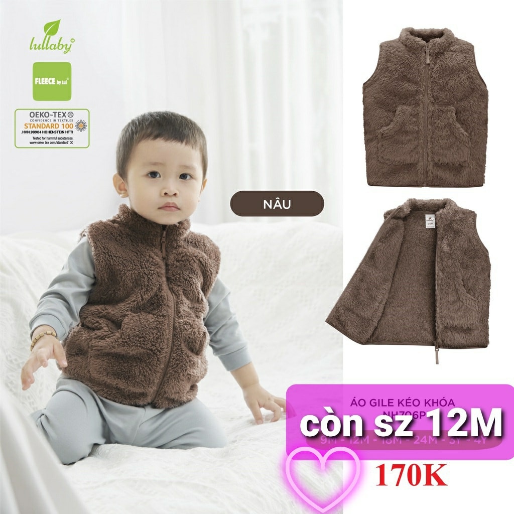 Còn 1 gile nâu sz 12M cho bé 8-10kg
1 gile trắng sz 18M cho bé 10-11kg
1 gile trắng sz 24M cho bé 11-13kg
#170k